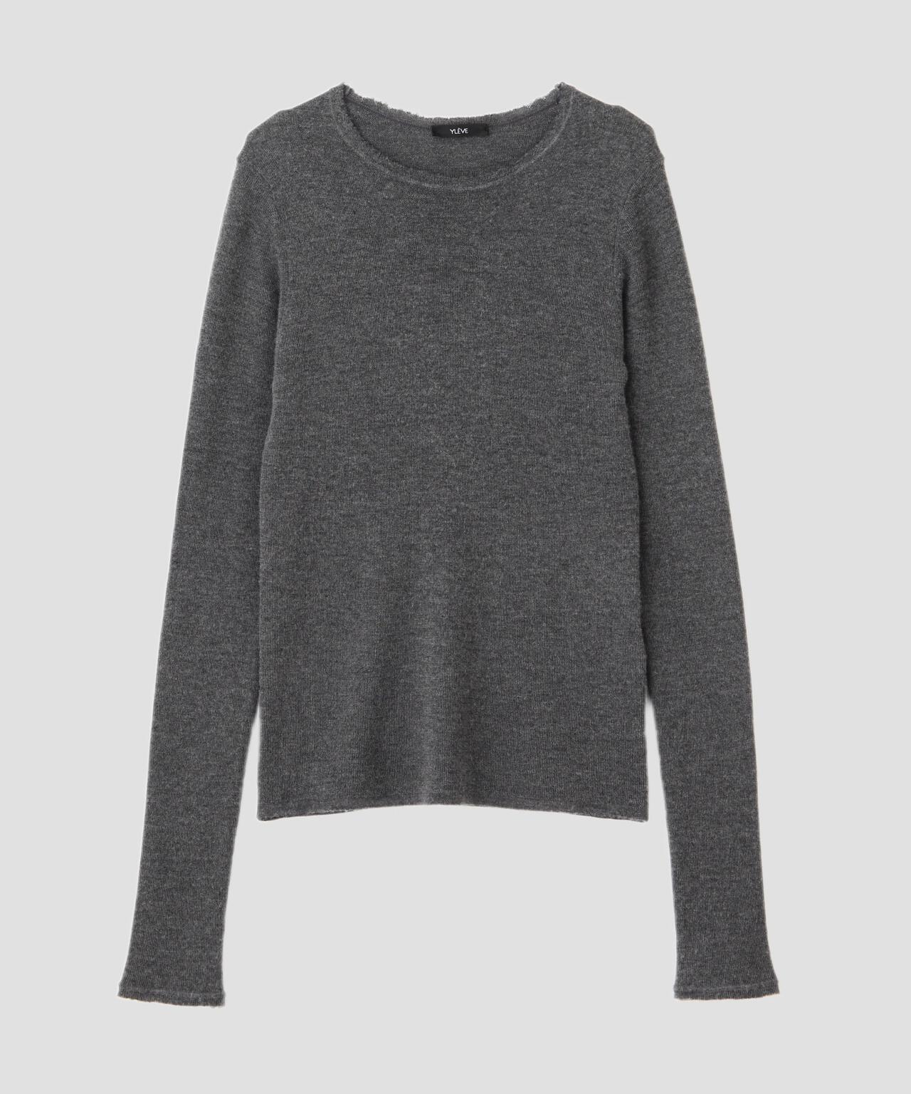 YLÈVE / CASHMERE SILK KNIT PULL OVER