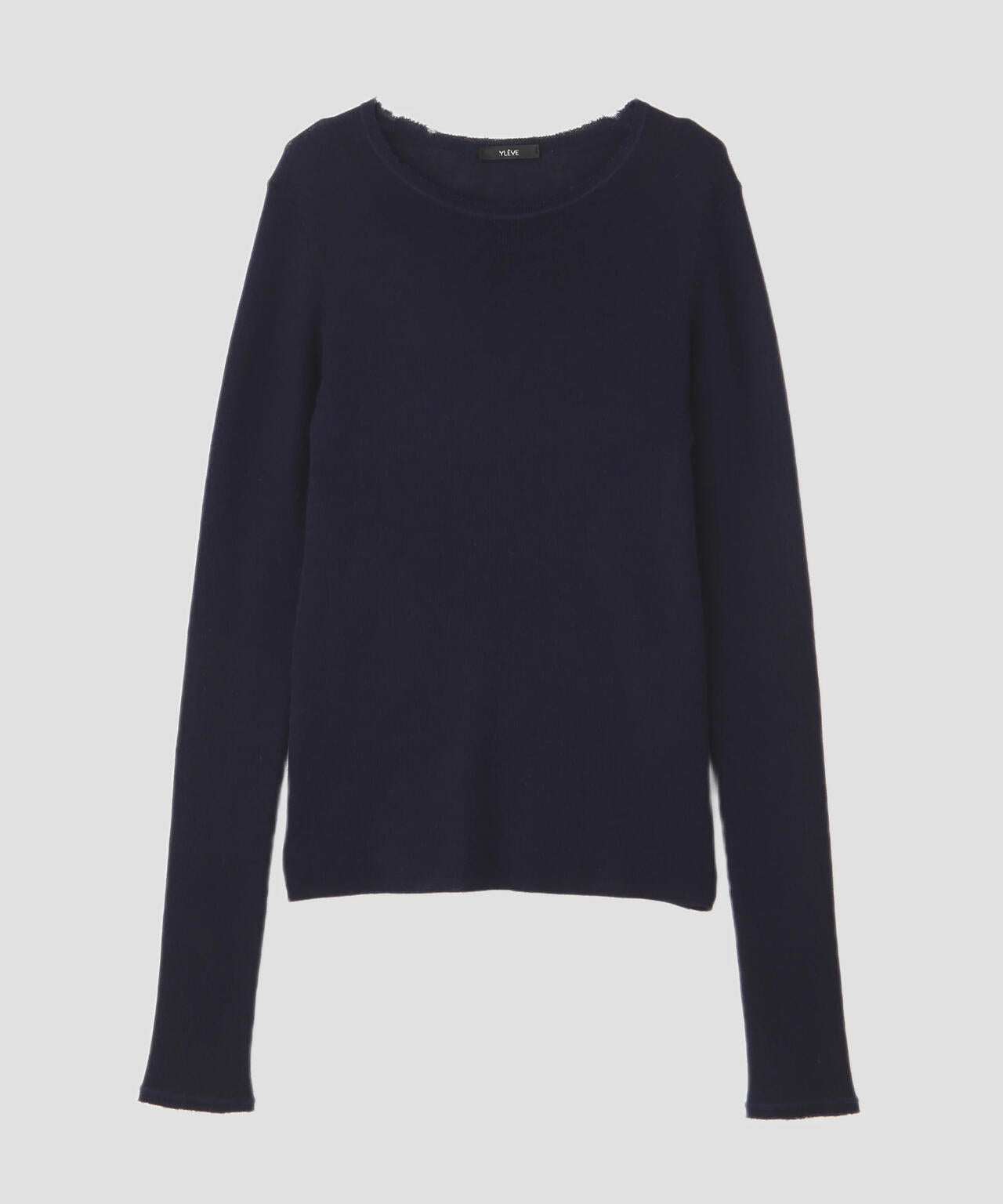 YLÈVE / CASHMERE SILK KNIT PULL OVER