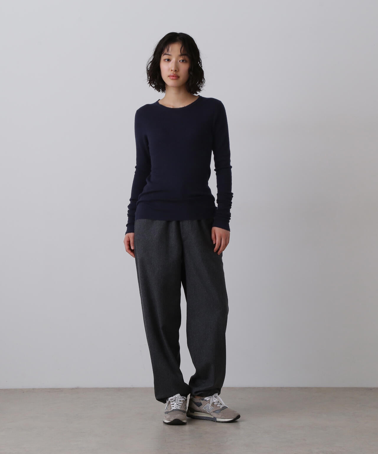 YLÈVE / CASHMERE SILK KNIT PULL OVER