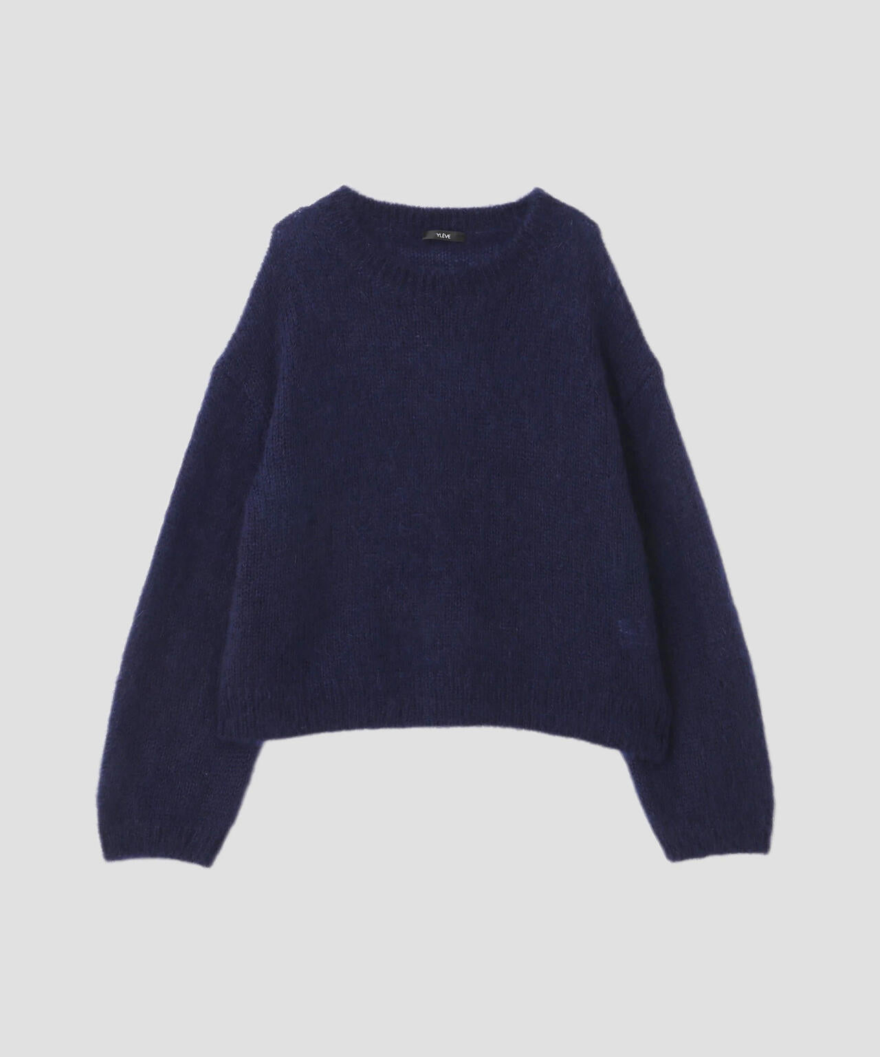 YLÈVE / MOHAIR SILK KNIT PULL OVER