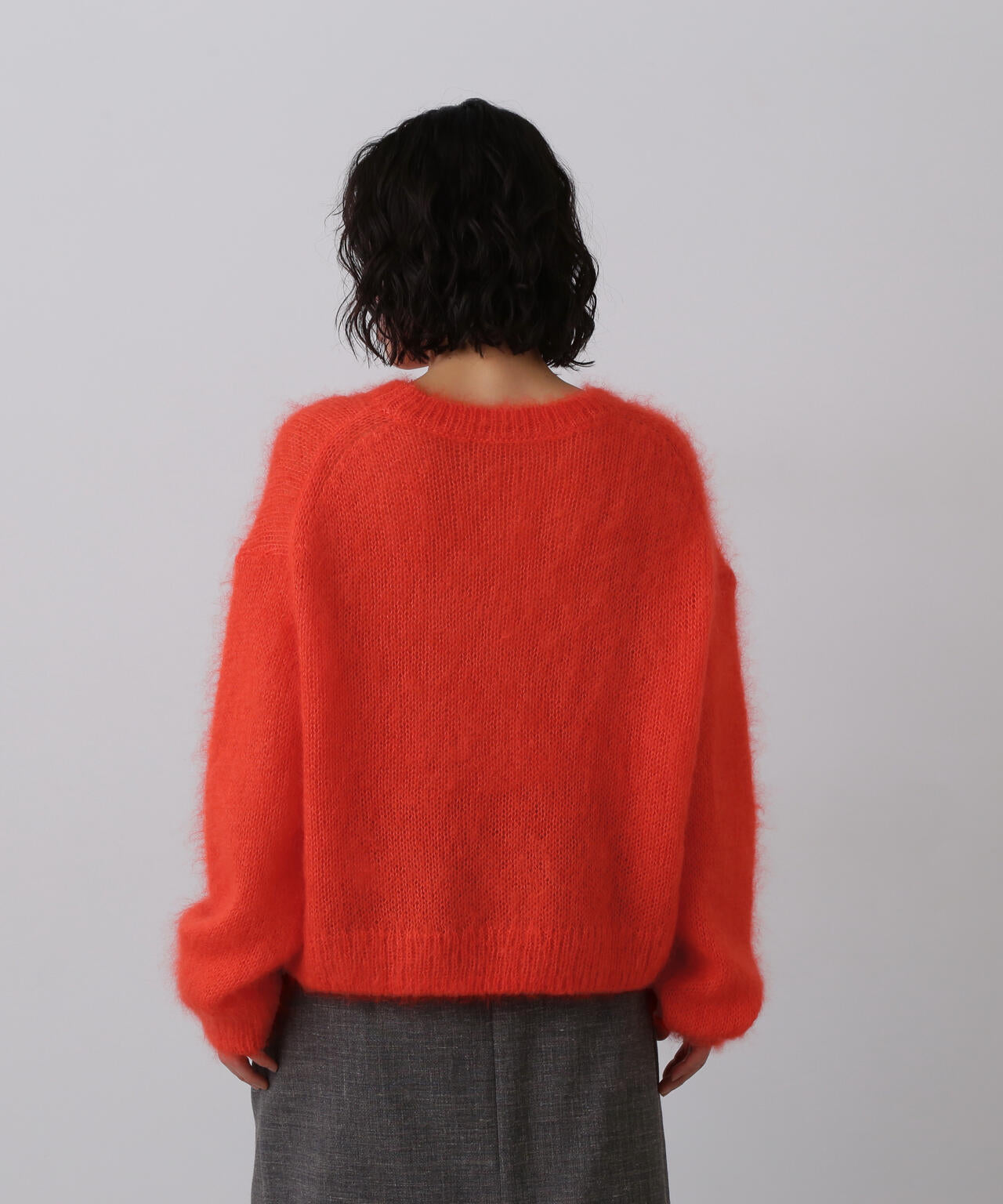 YLÈVE / MOHAIR SILK KNIT PULL OVER