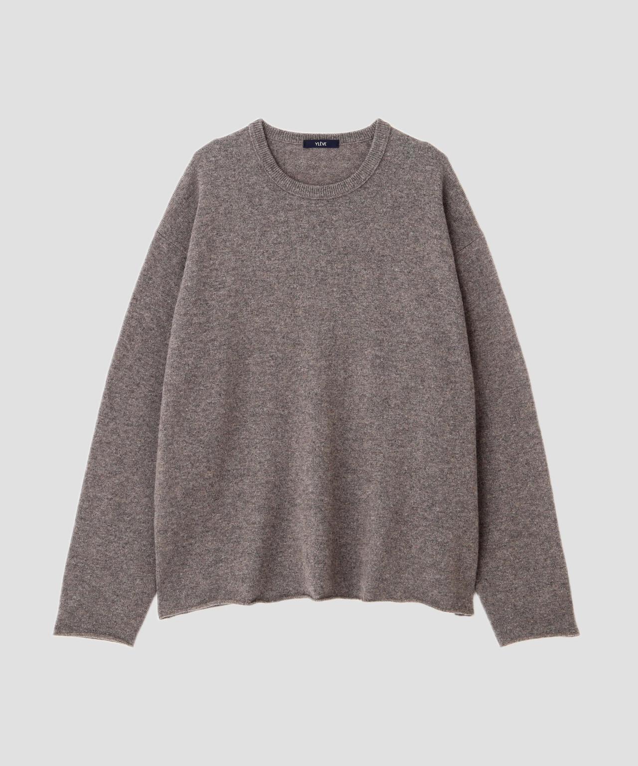YLÈVE / CASHMERE KNIT T‐SHIRT