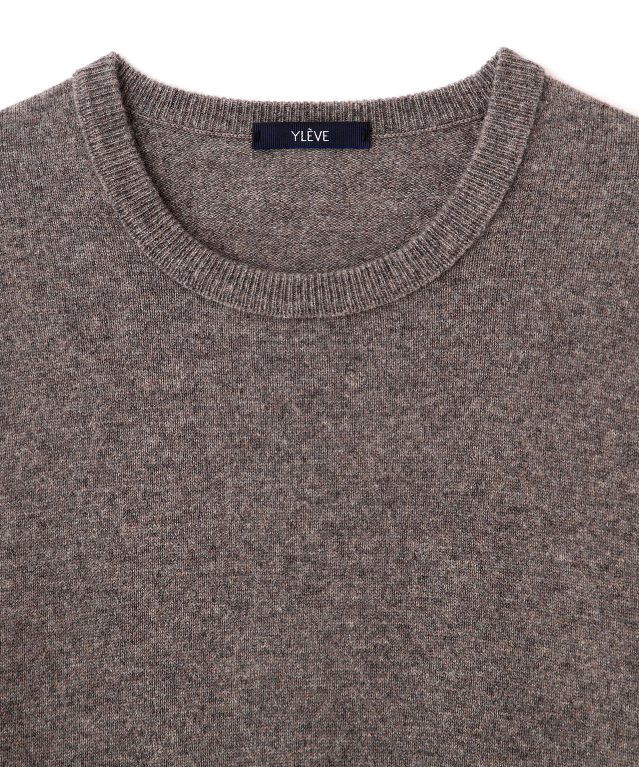 YLÈVE / CASHMERE KNIT T‐SHIRT