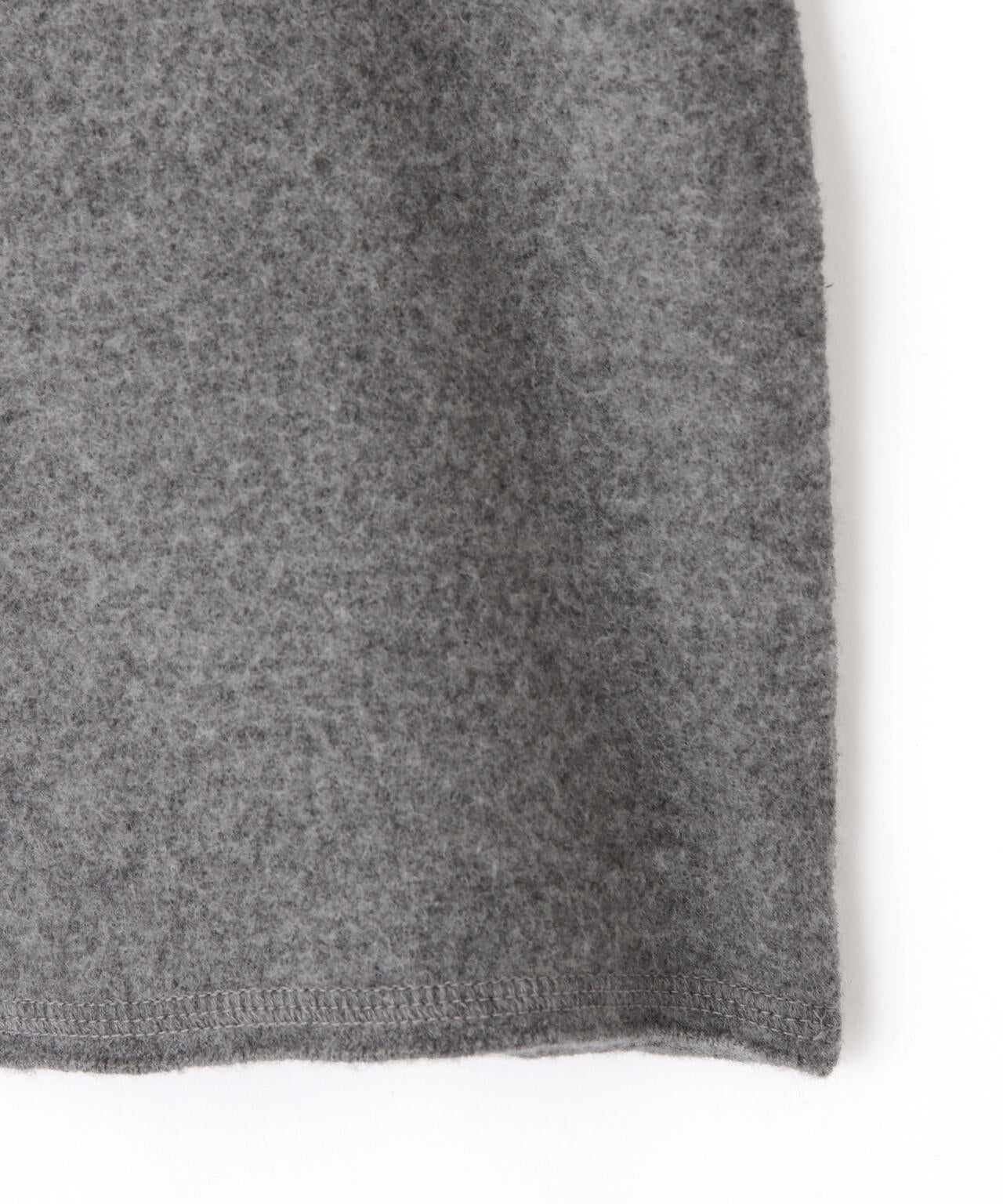 YLEVE / ULTRAFINE MERINO MILLED WOOL KNIT PULL OVER