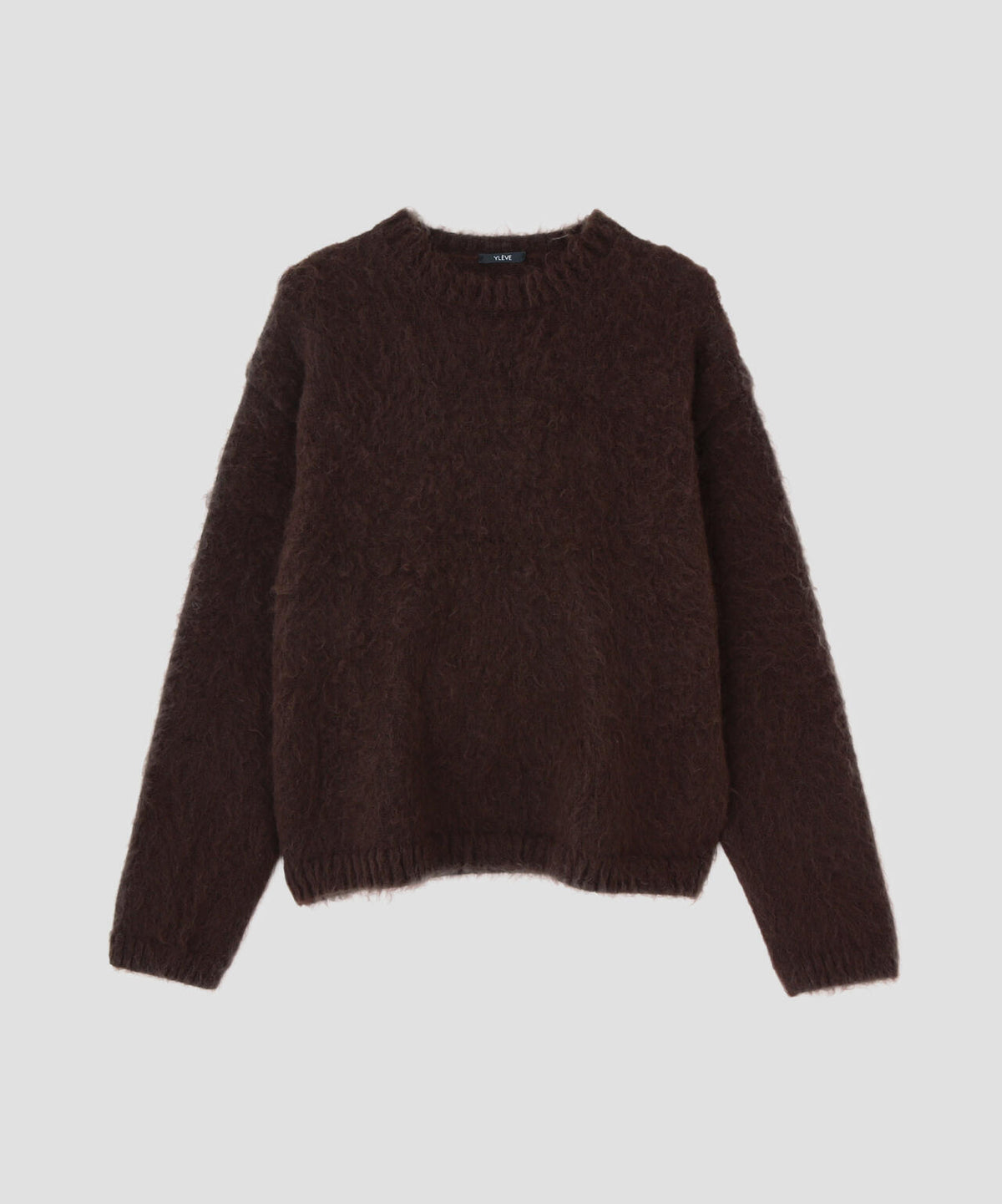 YLEVE / MOHAIR NAPPING KNIT PULL OVER