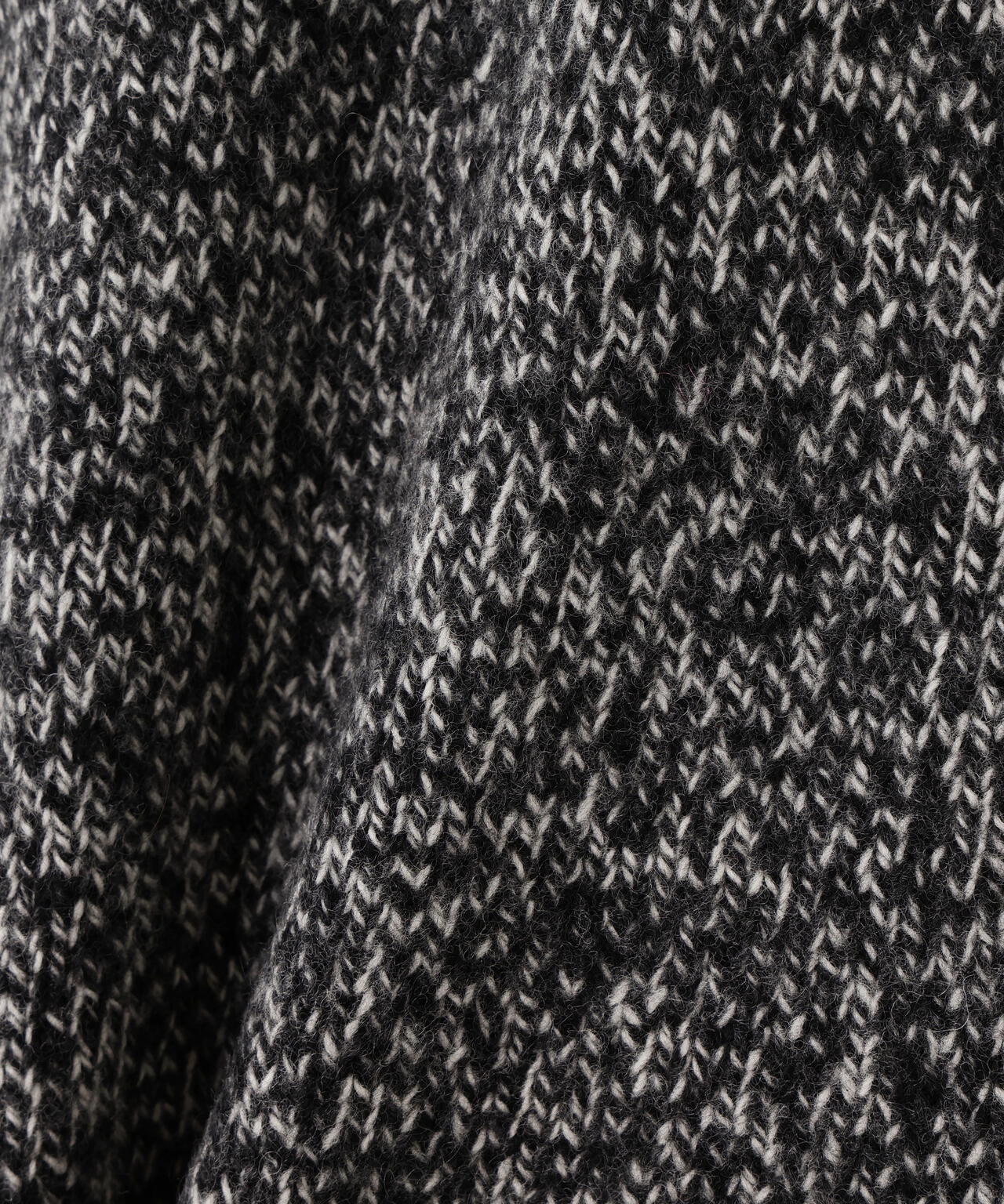 YLÈVE / WOOL CASHMERE MELANGE KNIT V NECK PULL OVER