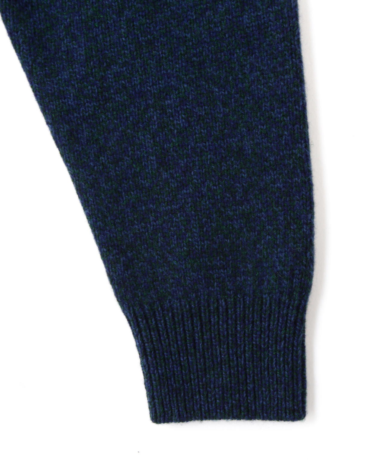 YLÈVE / WOOL CASHMERE MELANGE KNIT V NECK PULL OVER