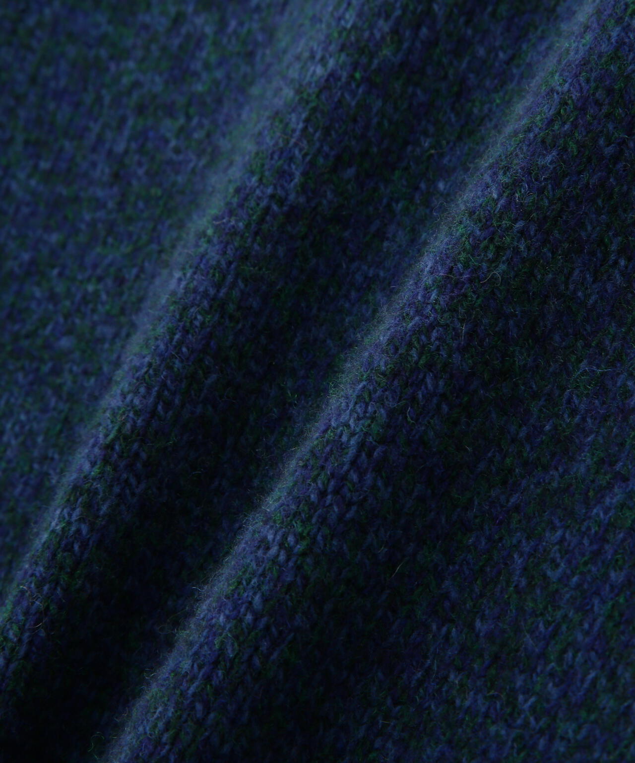 YLEVE / WOOL CASHMERE MELANGE KNIT V NECK PULL OVER