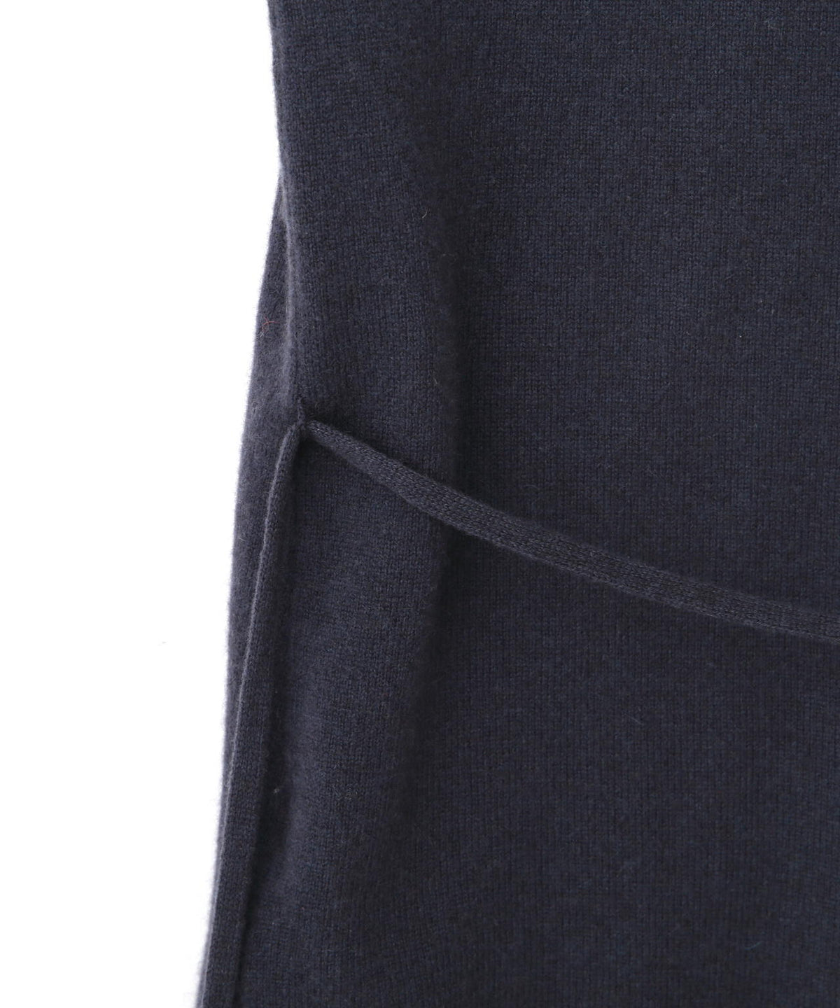 YLEVE / CASHMERE KNIT WRAP CARDIGAN