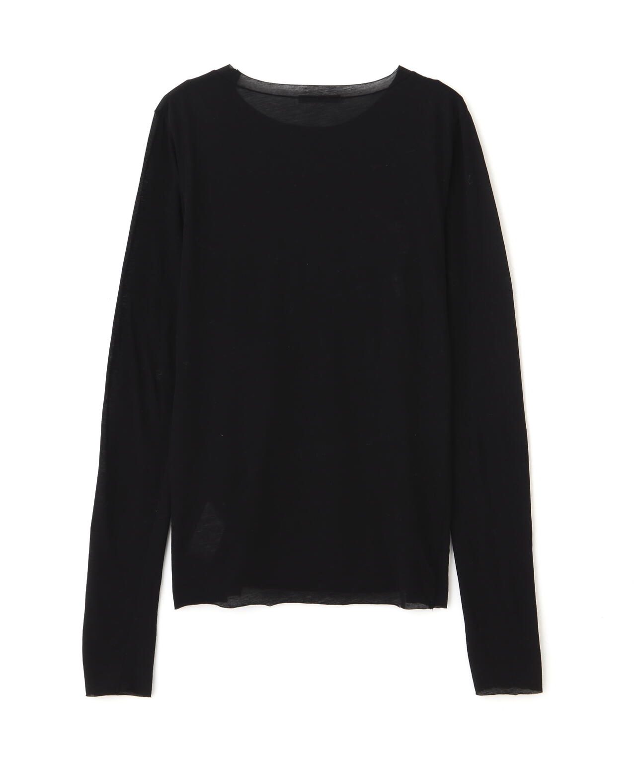 YLÈVE / COTTON SUPER HIGH-TWISTED BIO PULL OVER