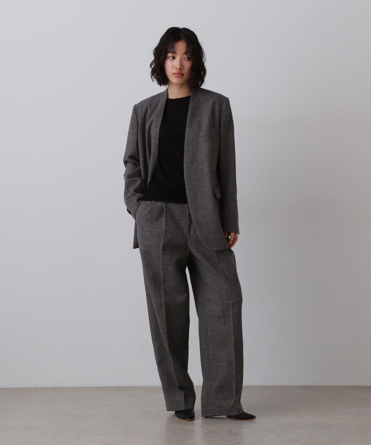 YLEVE / COTTON SUPER HIGH-TWISTED BIO PULL OVER