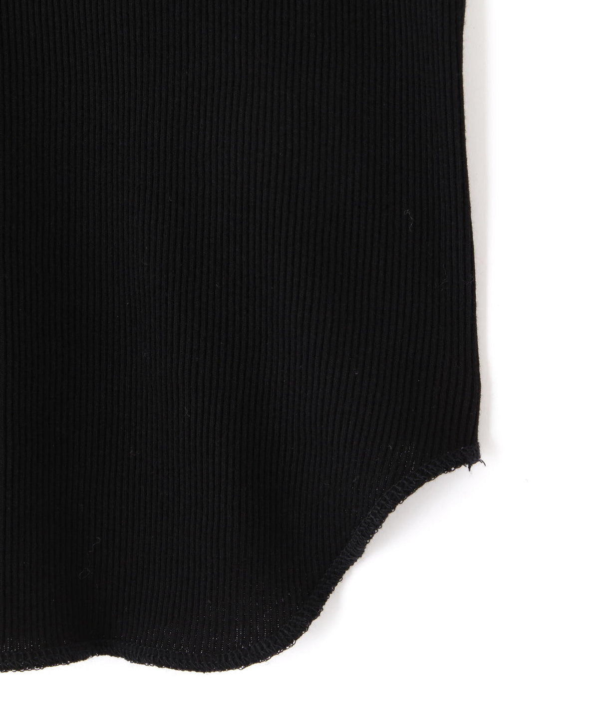 YLEVE / ORGANIC COTTON LOOP-WHEELED RIB TANK TOP