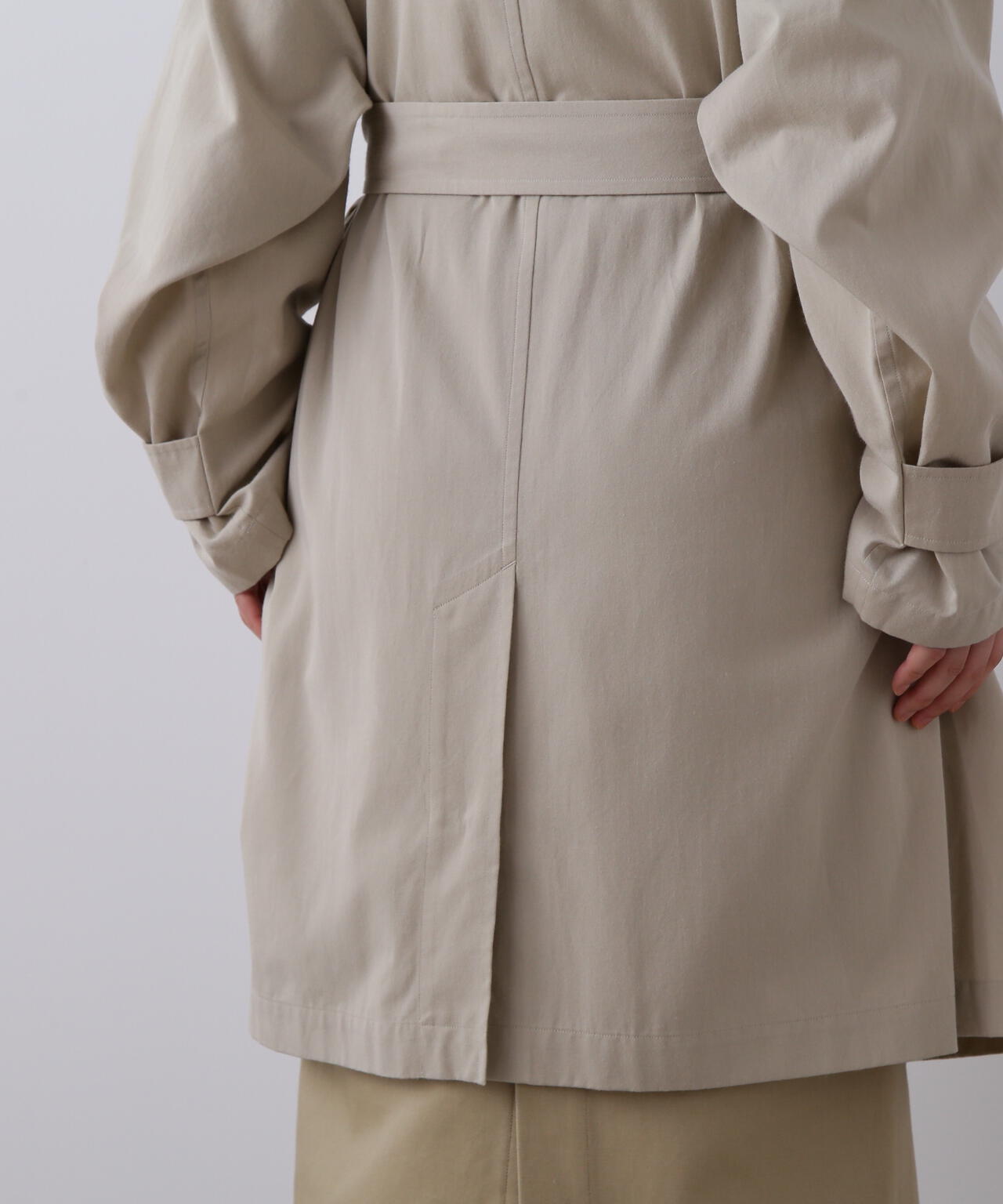 YLEVE / COTTON BREND CHAMBRAY COAT