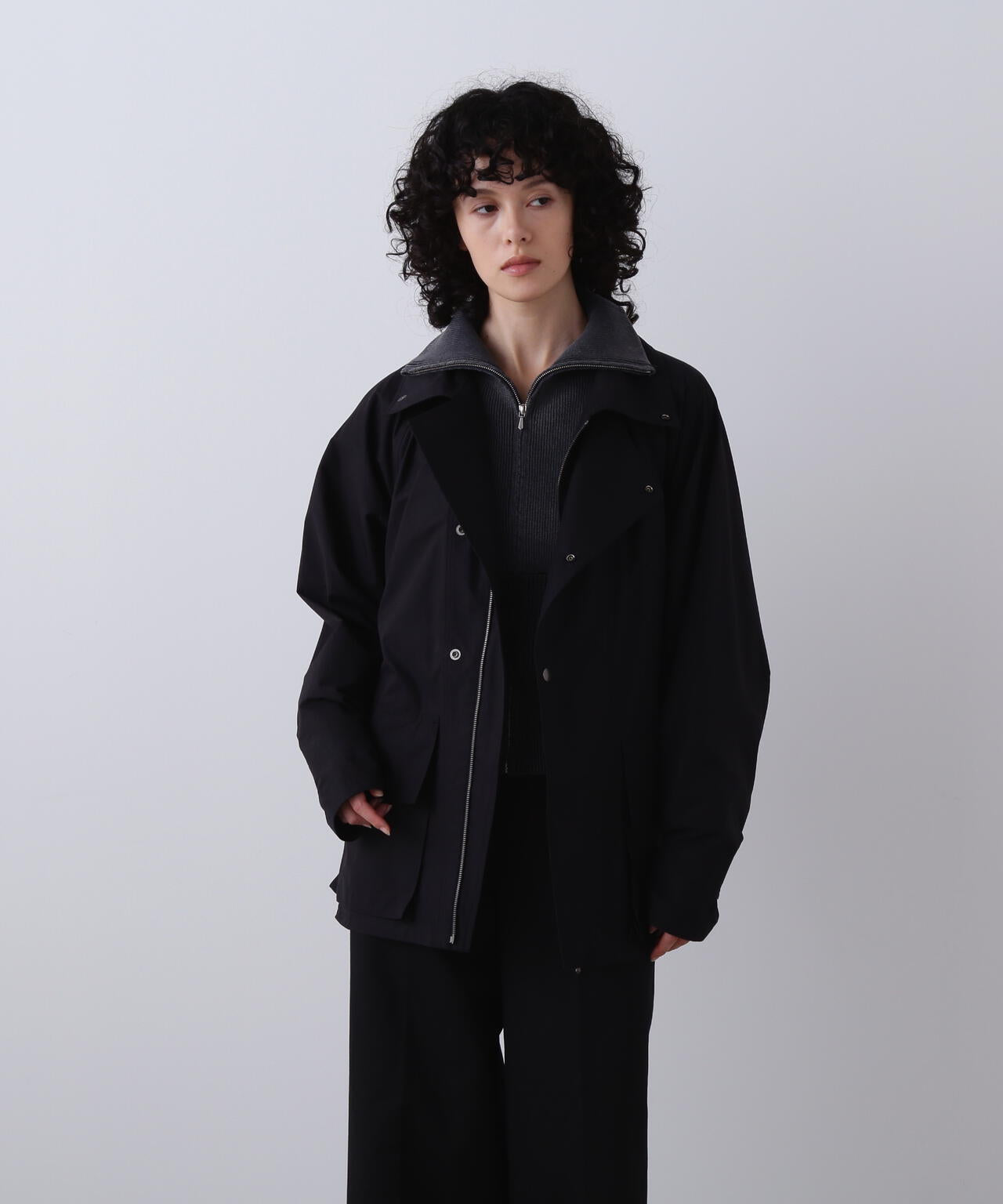 YLEVE / 100/2 CHAMBRAY WEATHER COAT