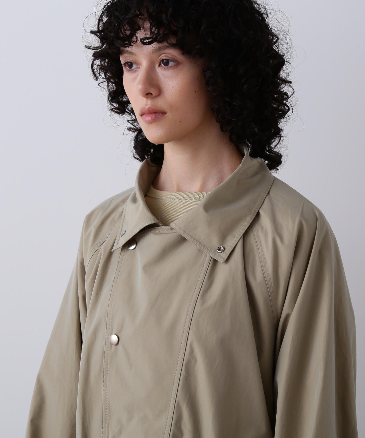 YLEVE / 100/2 CHAMBRAY WEATHER COAT