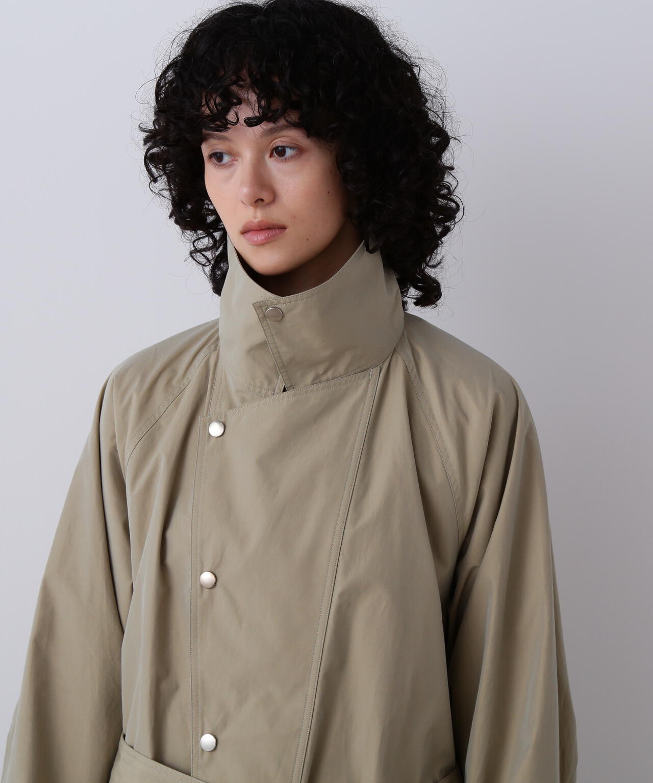 YLEVE / 100/2 CHAMBRAY WEATHER COAT