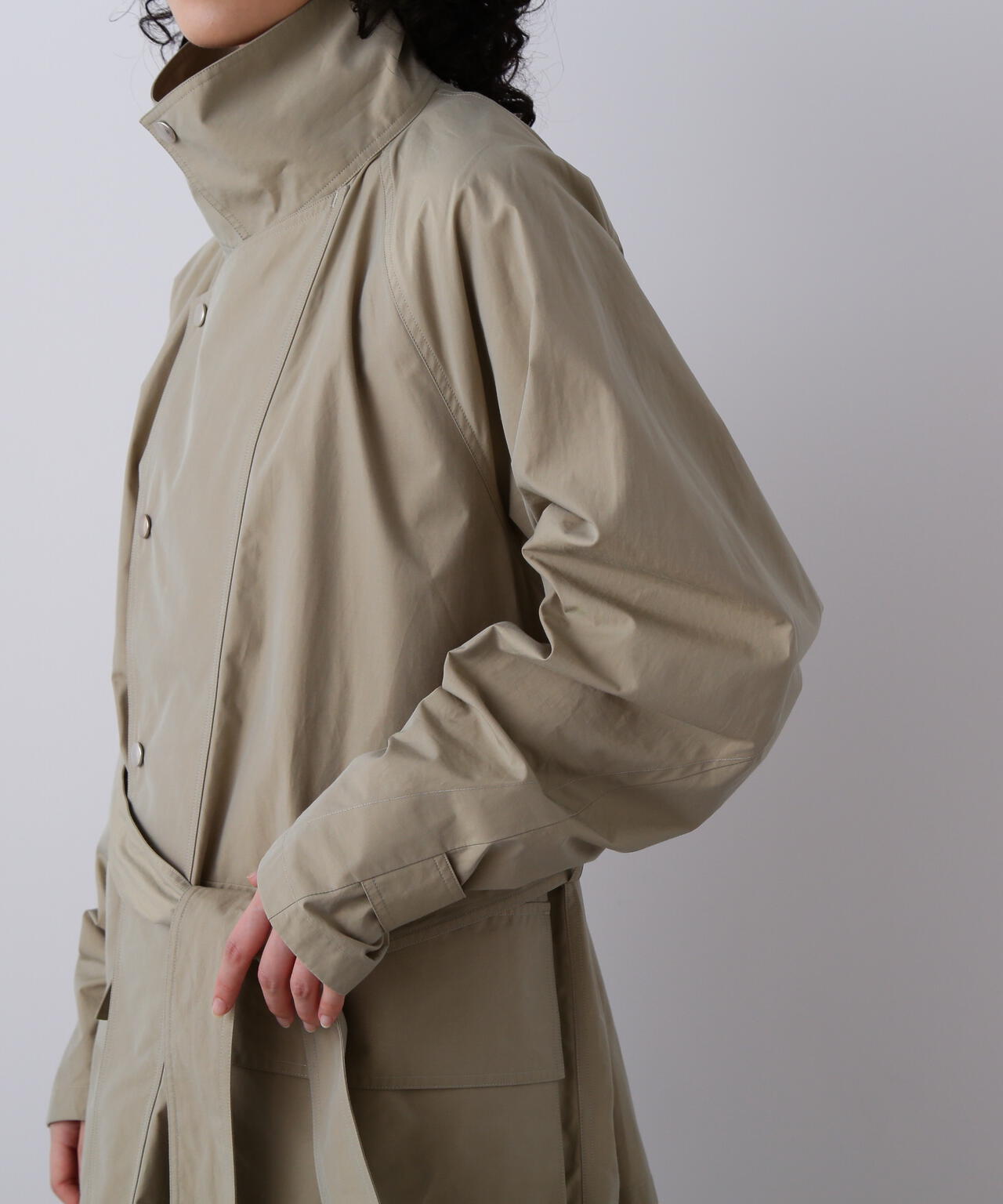 YLEVE / 100/2 CHAMBRAY WEATHER COAT