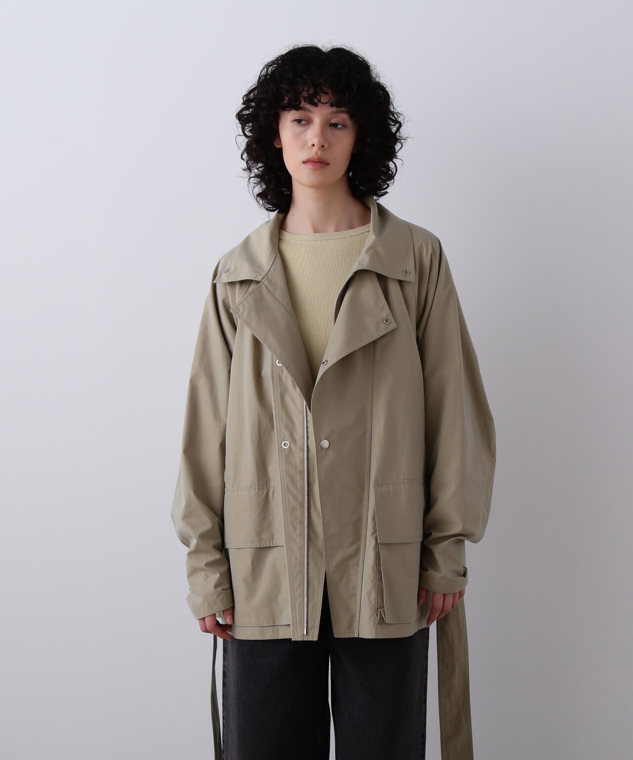 YLEVE / 100/2 CHAMBRAY WEATHER COAT