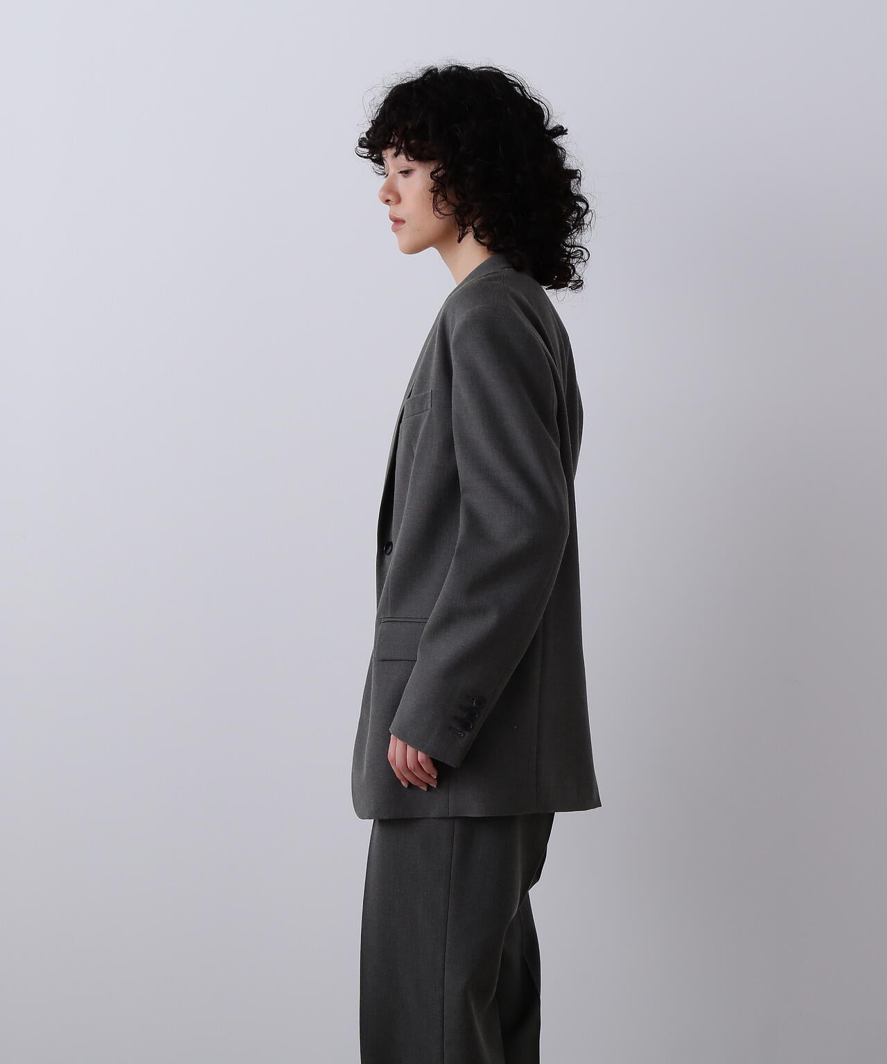 YLEVE / VINTAGE PIGMENTDYE WOOL JACKET