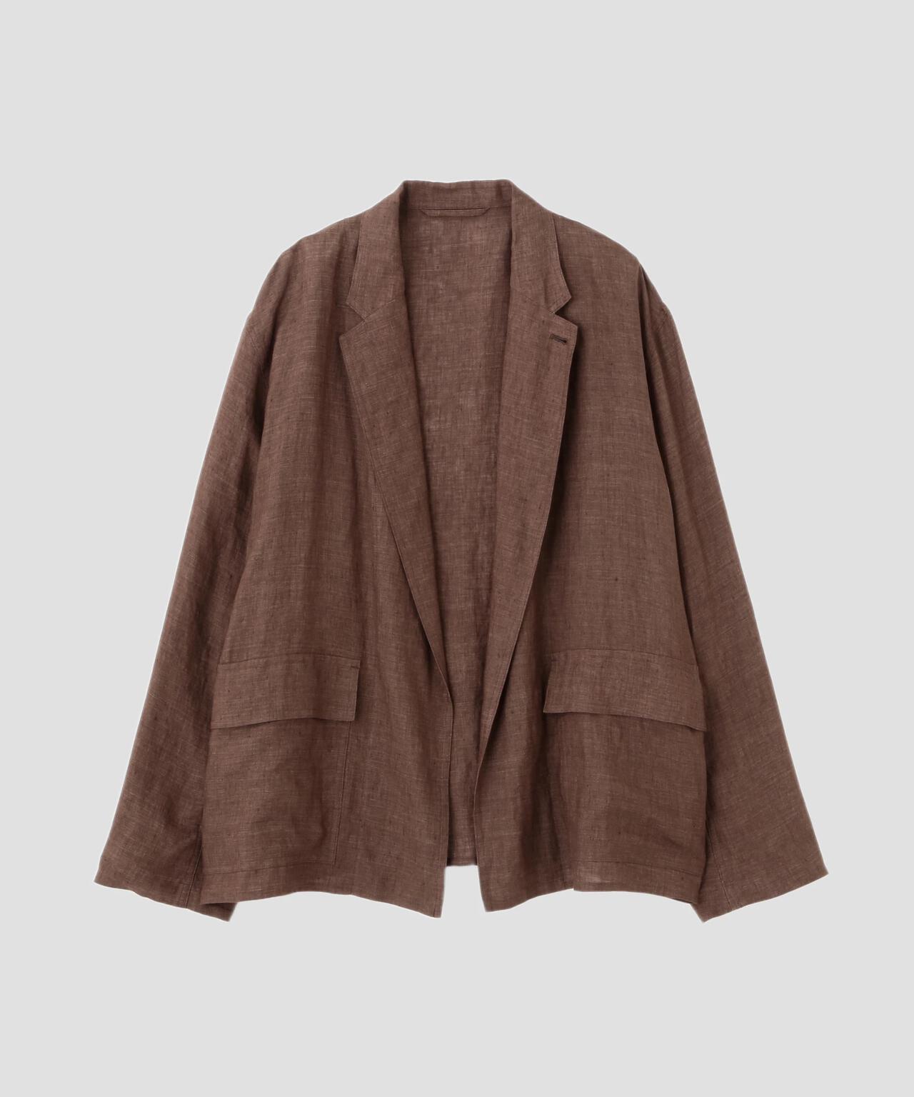 YLEVE / LINEN POPLIN JACKET