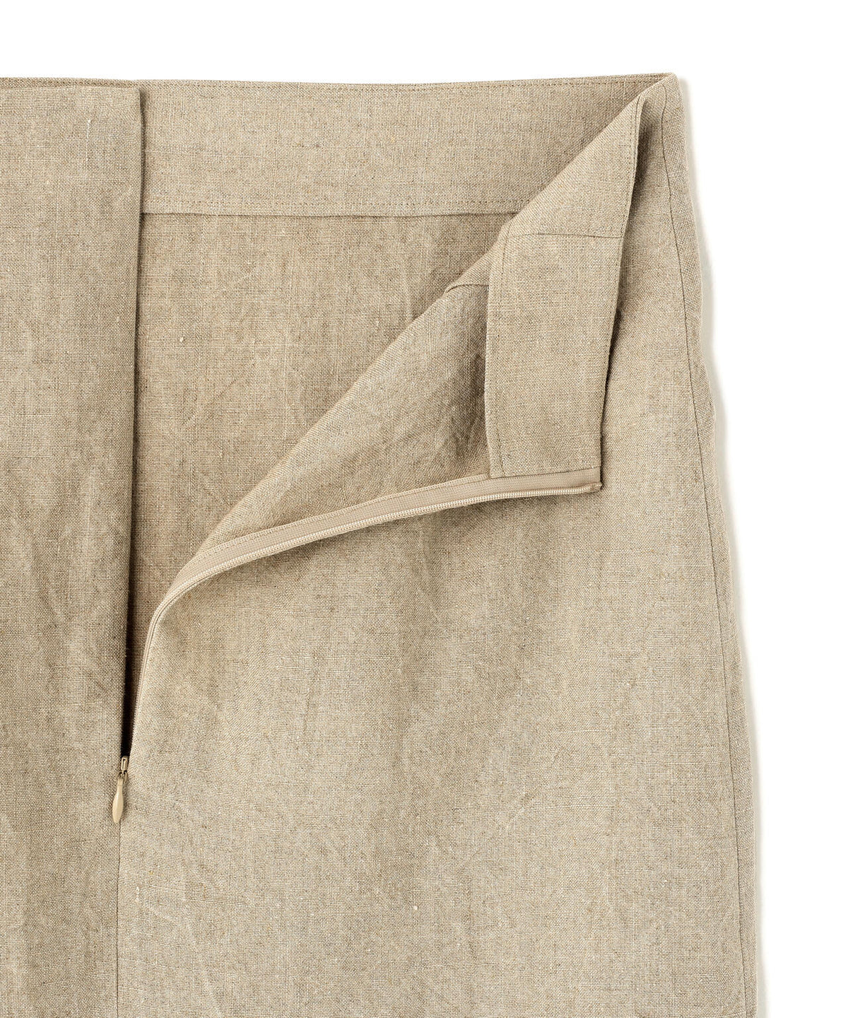 YLEVE / LINEN CANVAS SKIRT