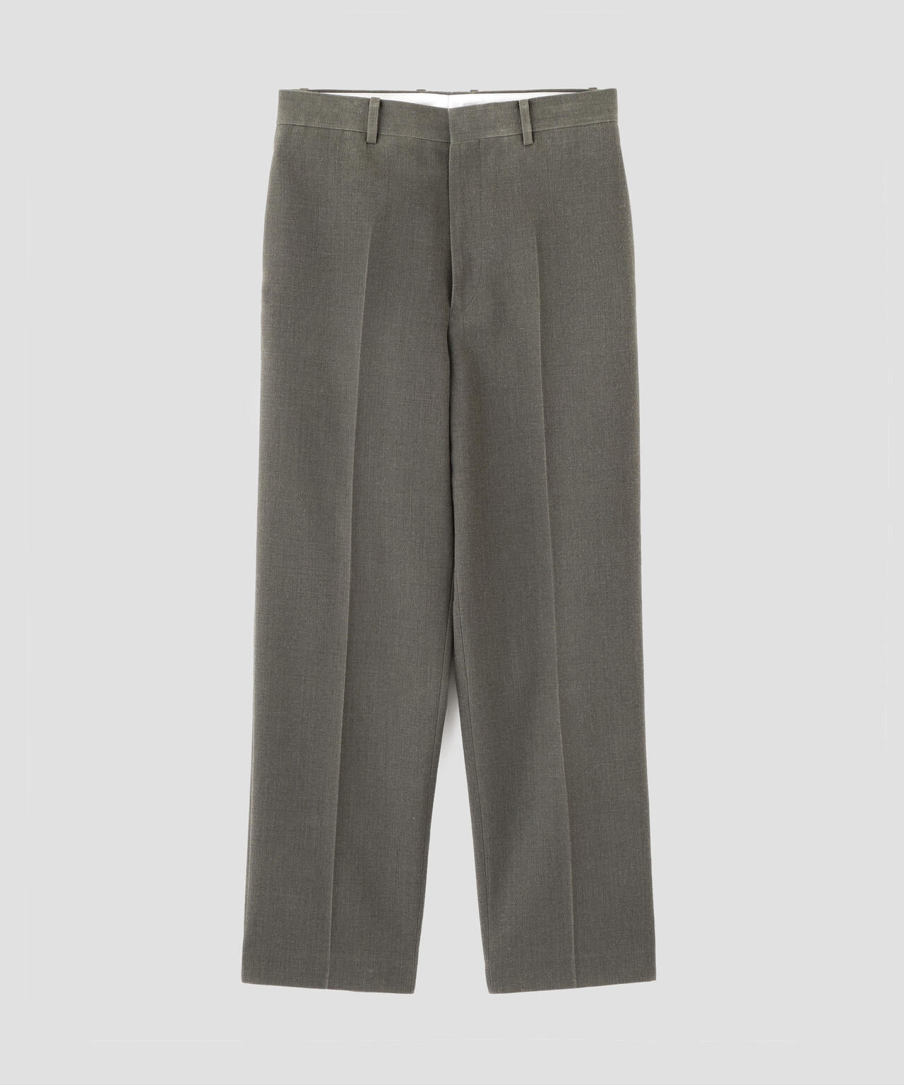 YLEVE / VINTAGE PIGMENTDYE WOOL TROUSERS
