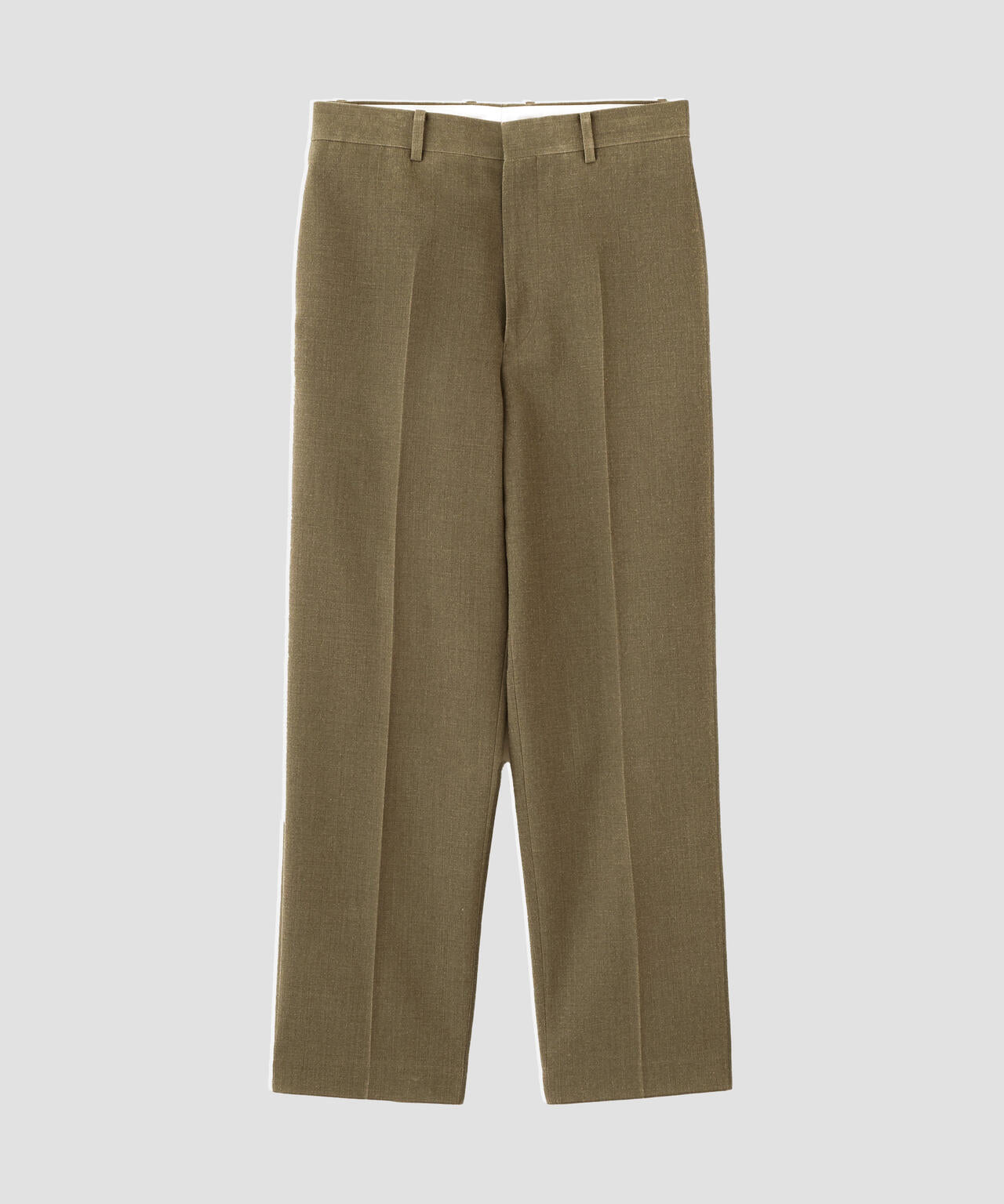 YLEVE / VINTAGE PIGMENTDYE WOOL TROUSERS