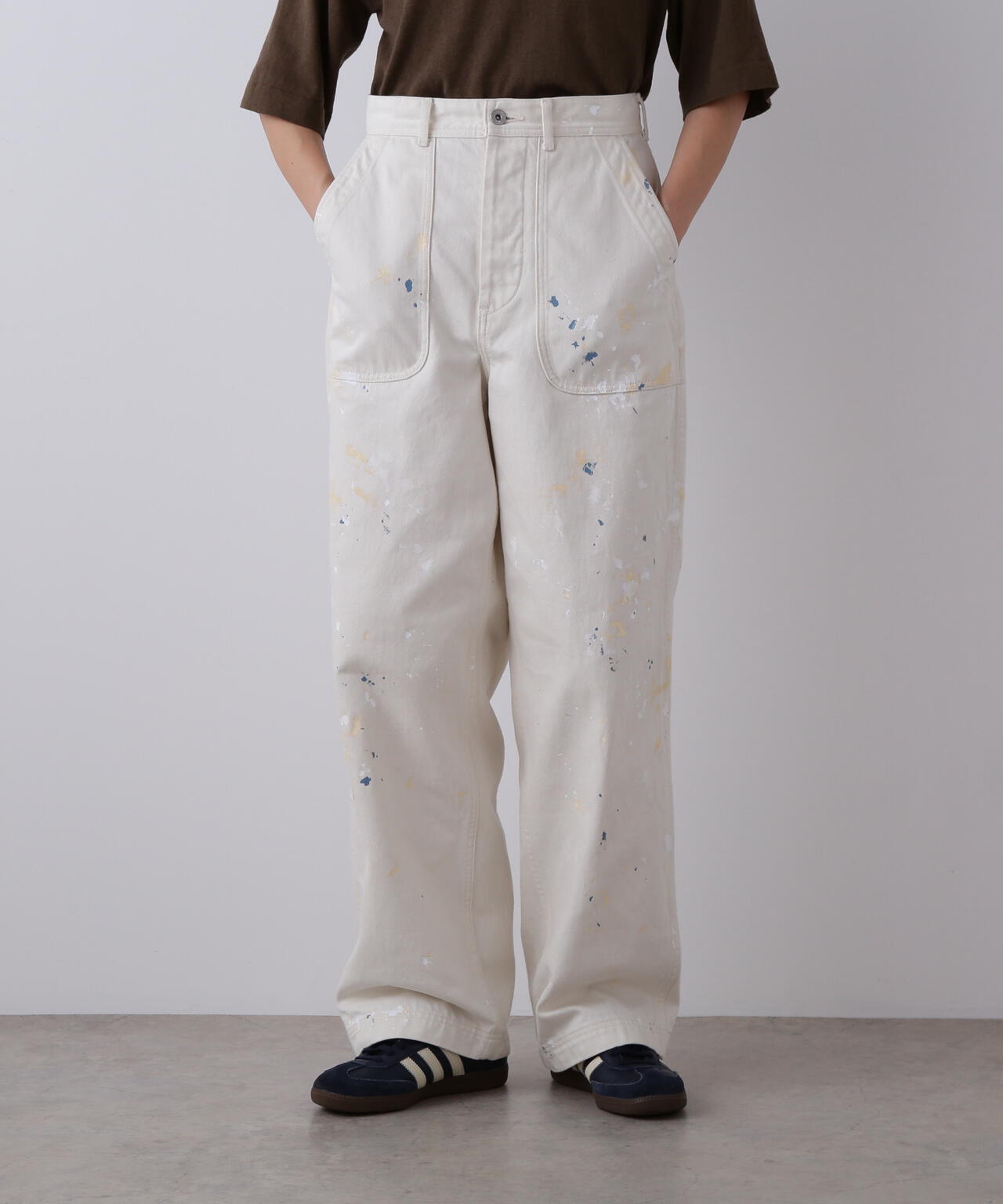 YLEVE / HAND PAINT DENIM M45 PANTS