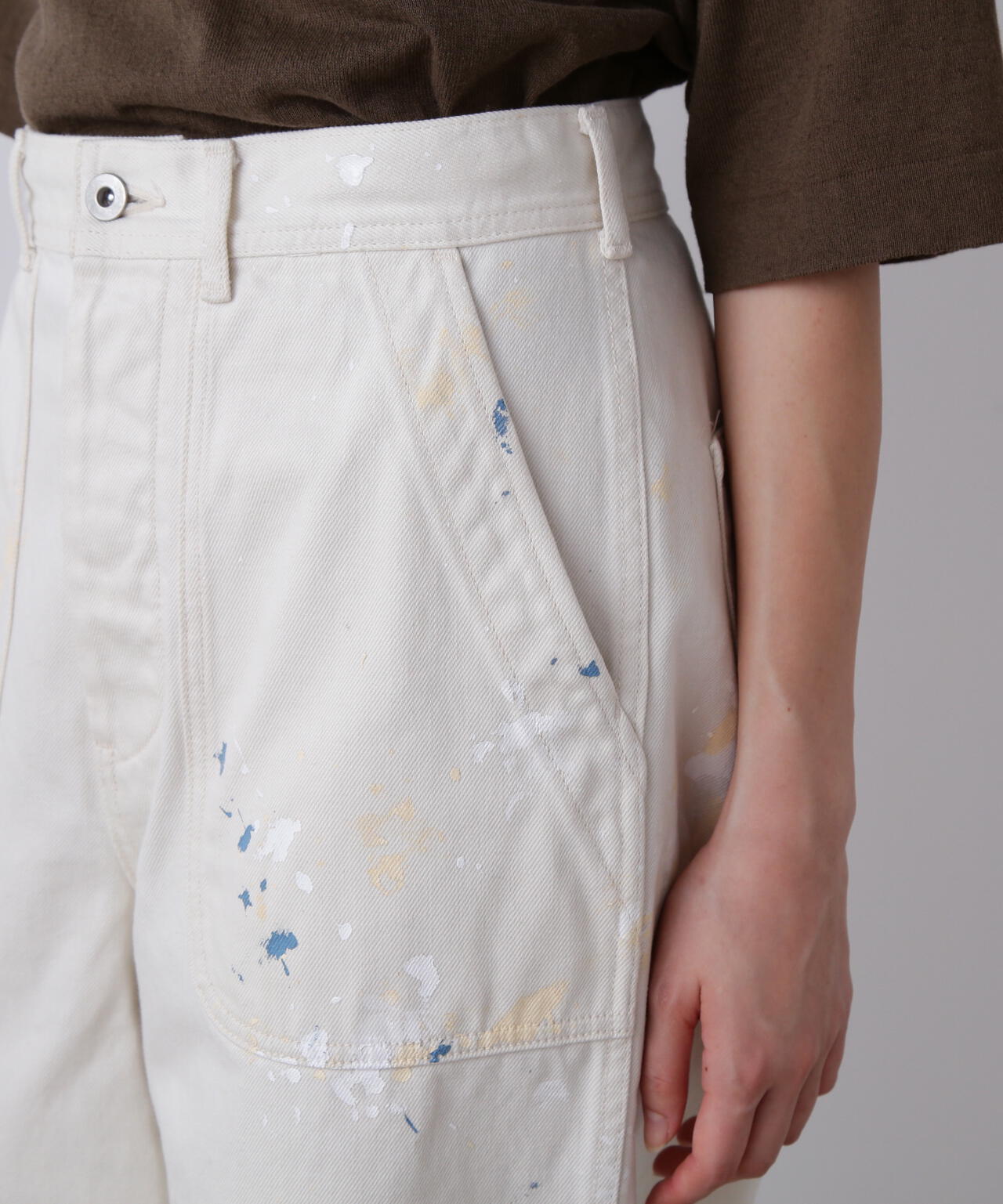 YLEVE / HAND PAINT DENIM M45 PANTS