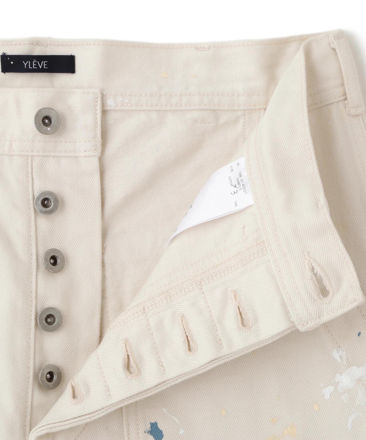 YLEVE / HAND PAINT DENIM M45 PANTS