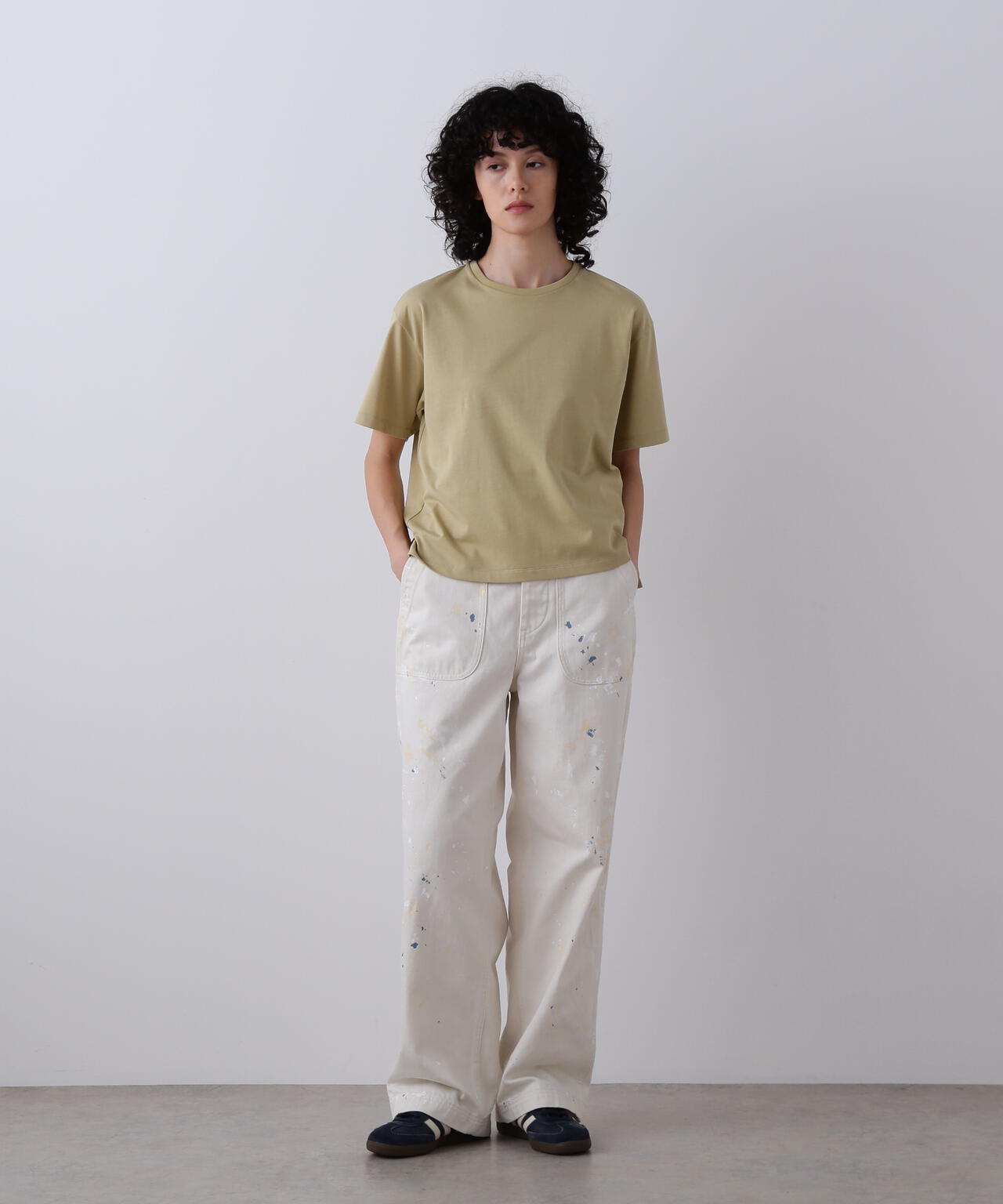 YLEVE / HAND PAINT DENIM M45 PANTS
