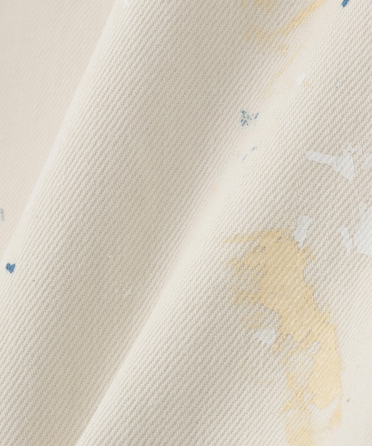 YLEVE / HAND PAINT DENIM SHORTS