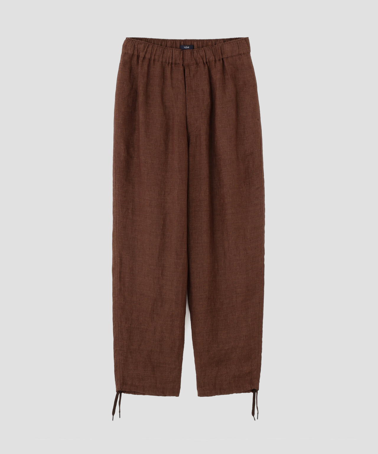 YLEVE / LINEN POPLIN PANTS