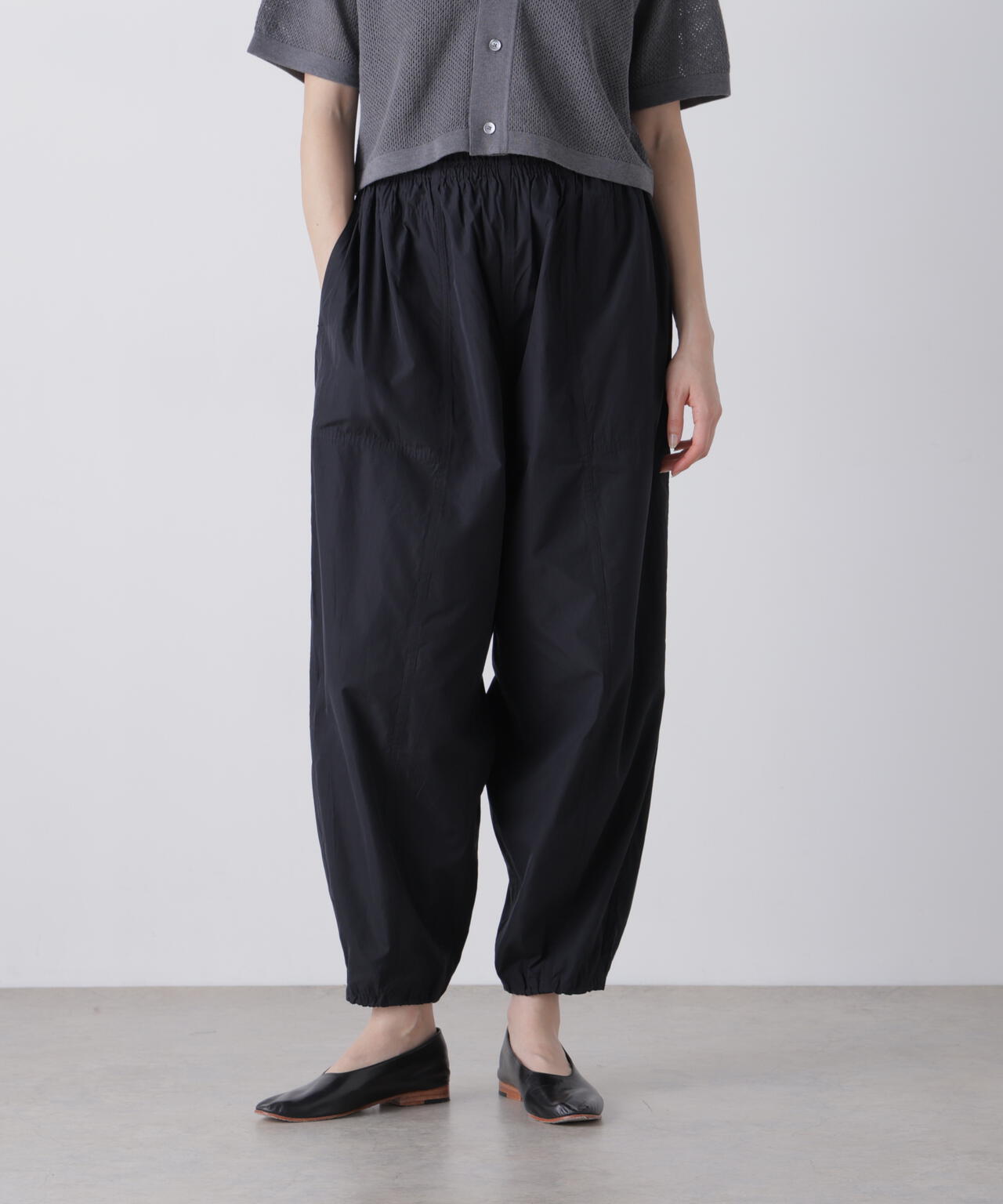 YLEVE / COTTON CUPRA TROUSERS