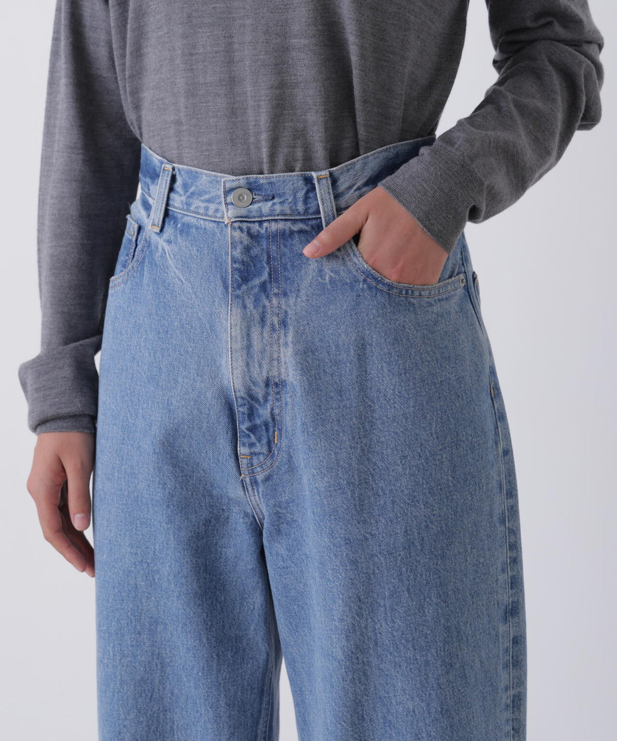 YLEVE / 13.5oz DENIM BAGGY