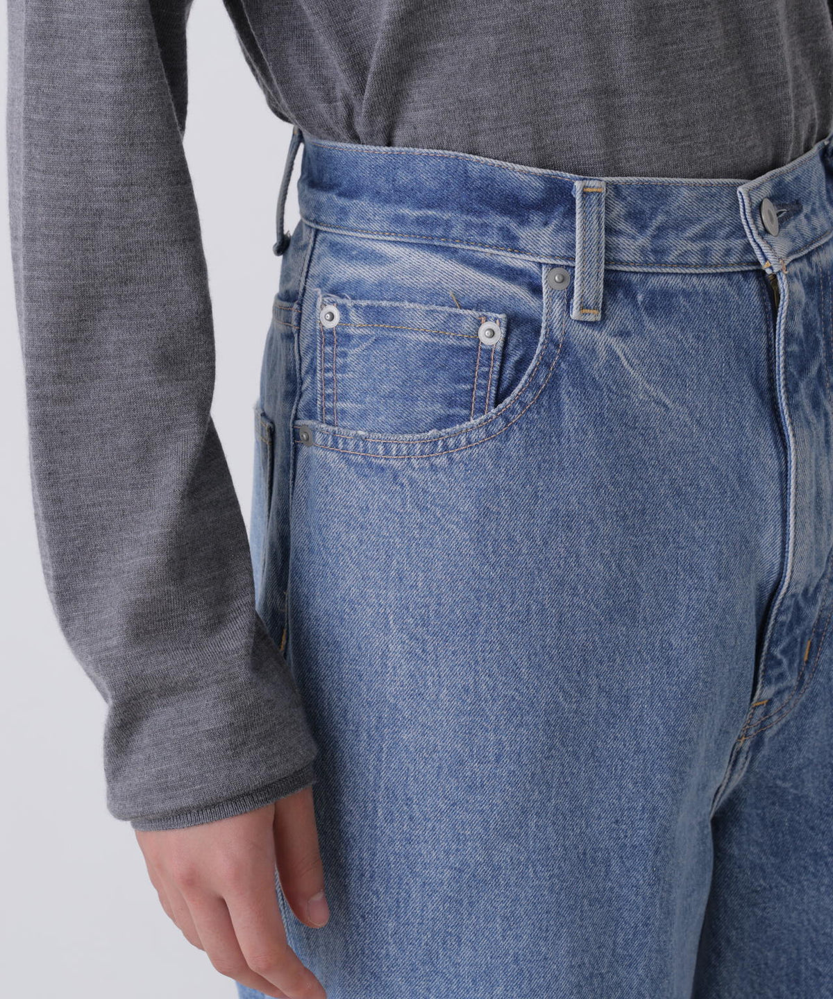 YLEVE / 13.5oz DENIM BAGGY