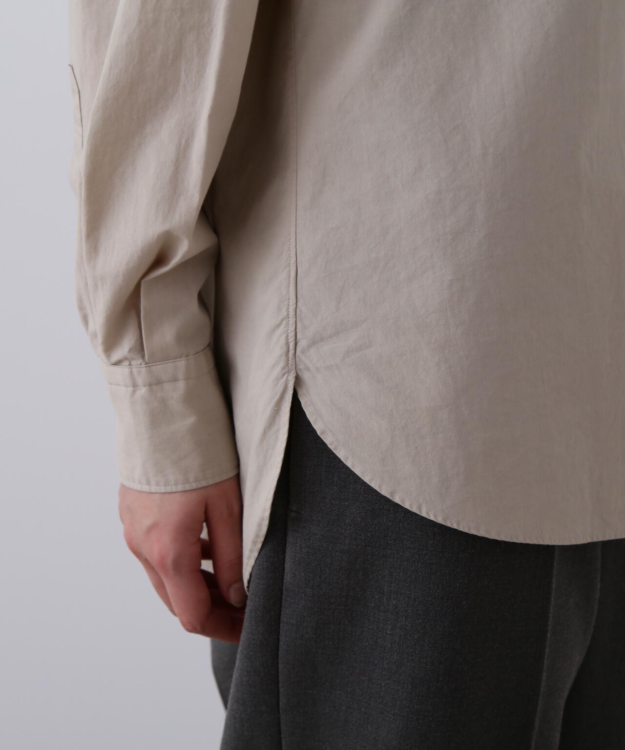 YLÈVE / COTTON SILK TYPEWRITER SHIRT