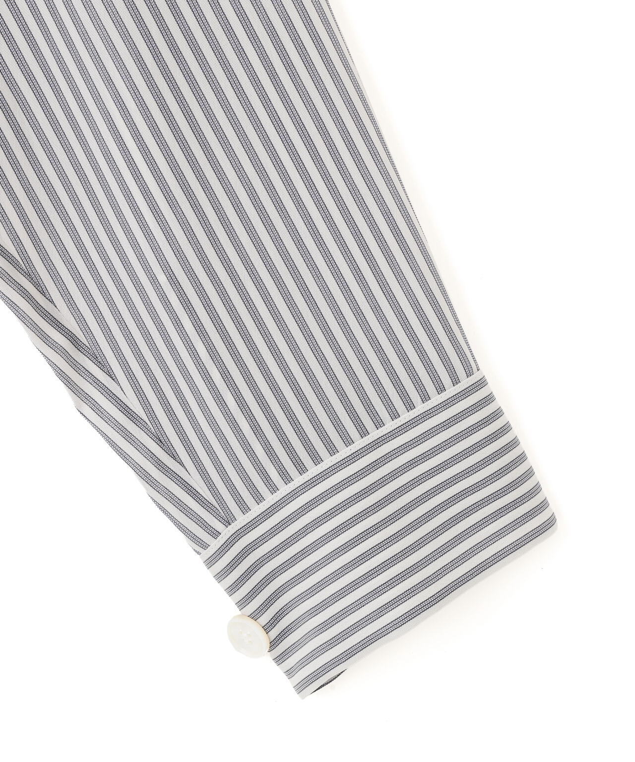 YLEVE / ACETATE CUPRA STRIPE PAJAMA SHIRT