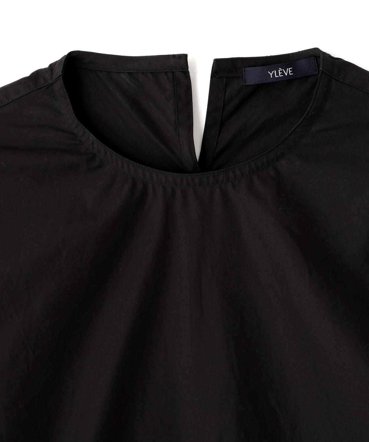 YLEVE / FINX COTTON WEATHER ASYMMETRY PULLOVER SHIRT