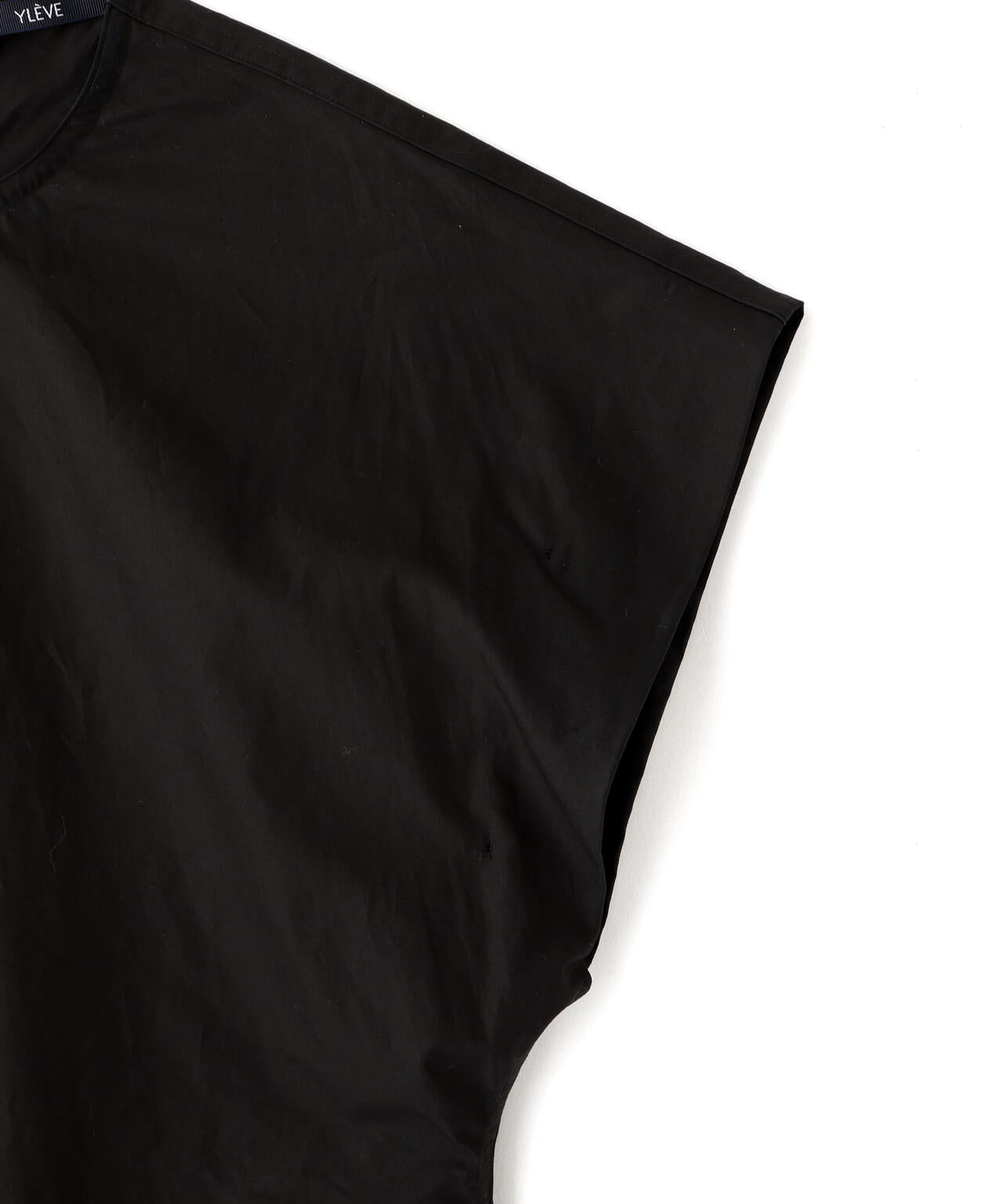 YLEVE / FINX COTTON WEATHER ASYMMETRY PULLOVER SHIRT