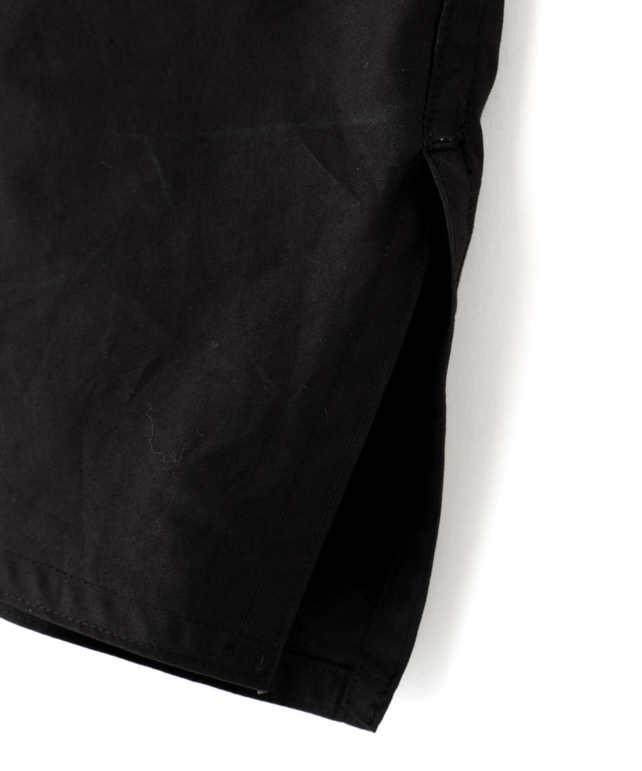 YLEVE / FINX COTTON WEATHER ASYMMETRY PULLOVER SHIRT