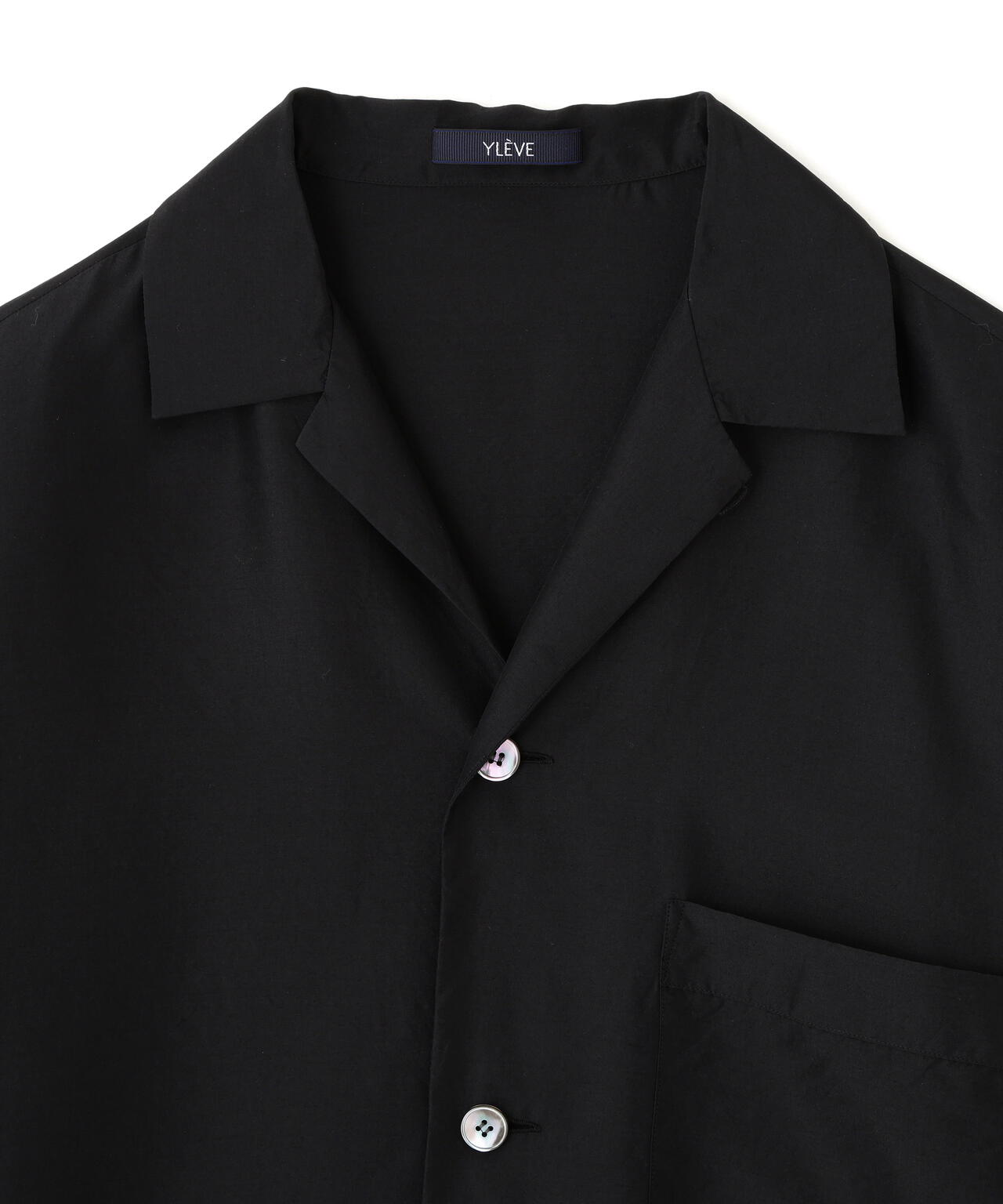 YLEVE / SILK HABUTAE PAJAMA SHIRT