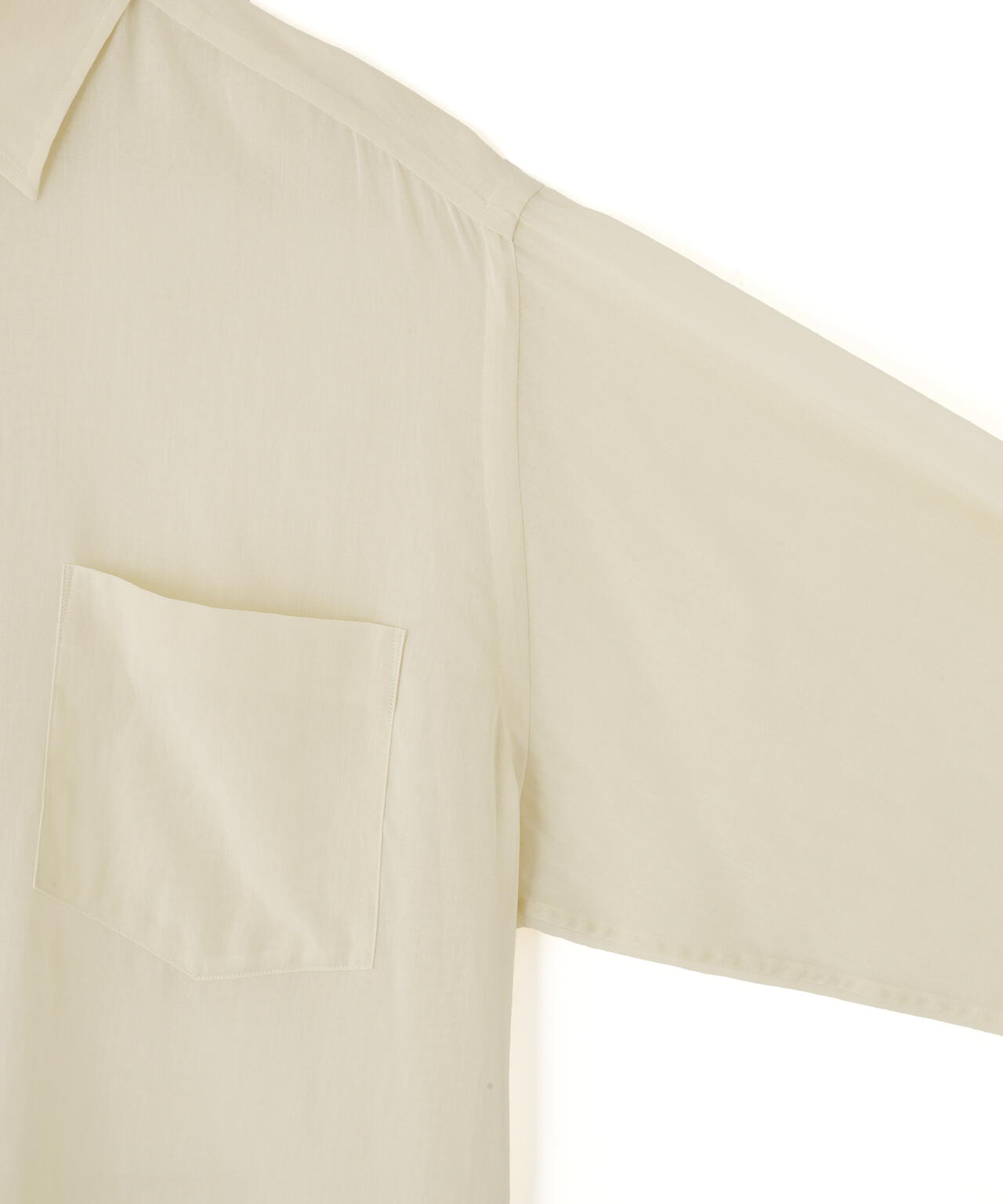 YLEVE / COTTON VOILE LAWN LONG SLEEVE SHIRT