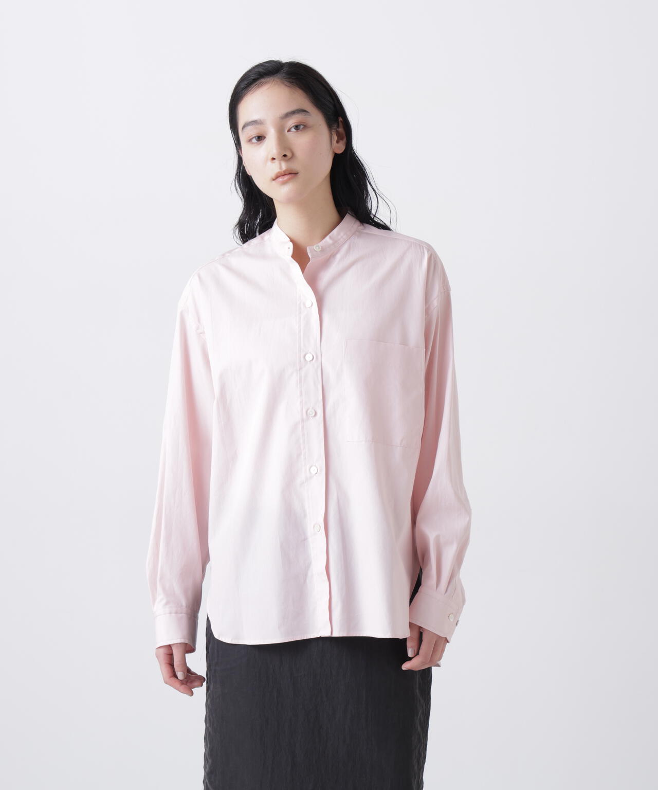YLEVE / COTTON BROADCLOTH SHIRT