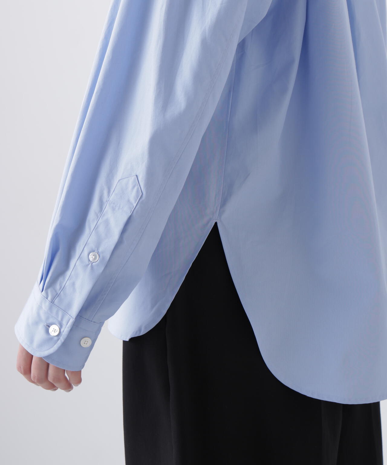 YLEVE / COTTON BROADCLOTH SHIRT