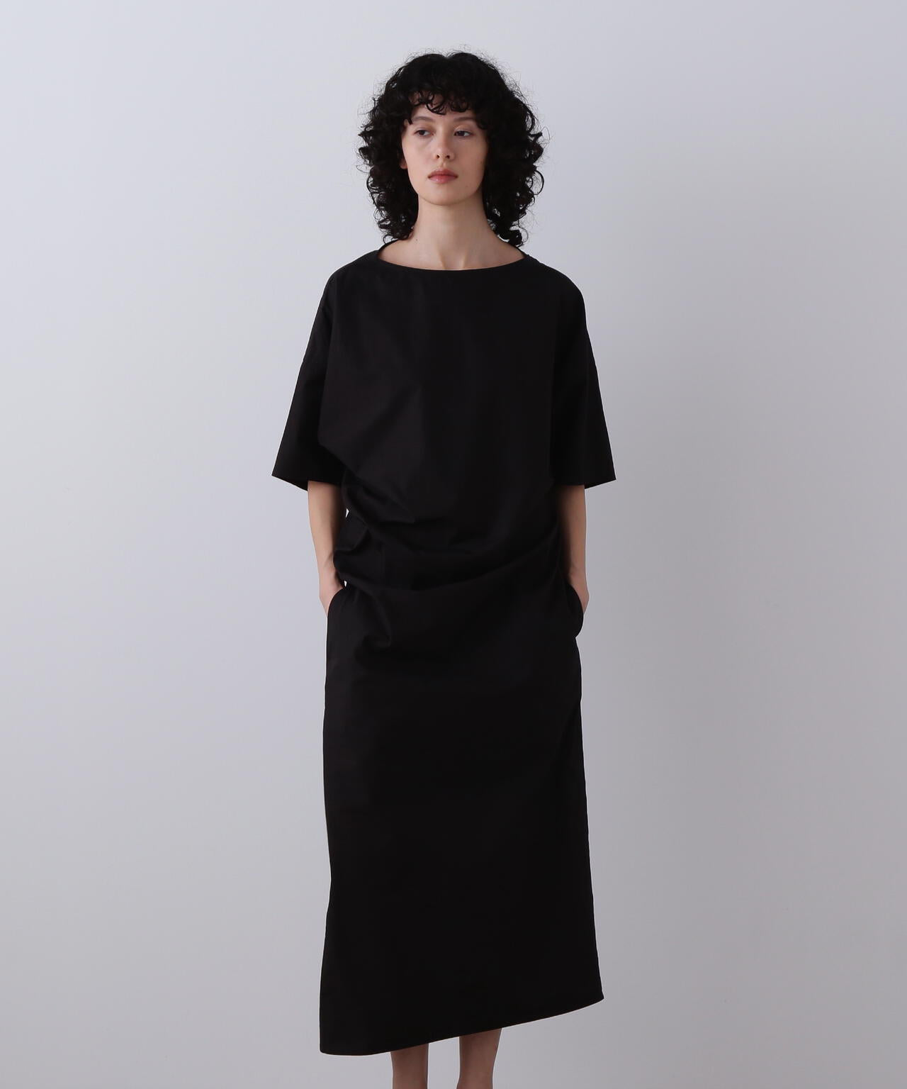 YLEVE / FINX COTTON WEATHER ASYMMETRY ONE PIECE