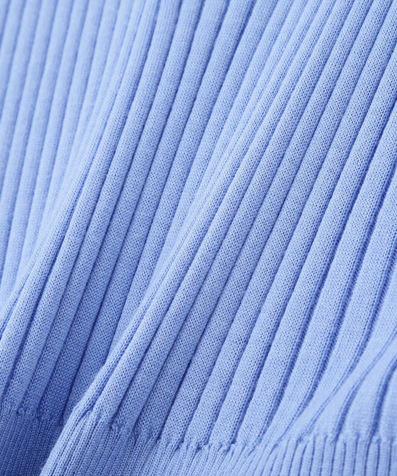 YLÈVE / WOOL SILK CASHMERE RIB KNIT POLO