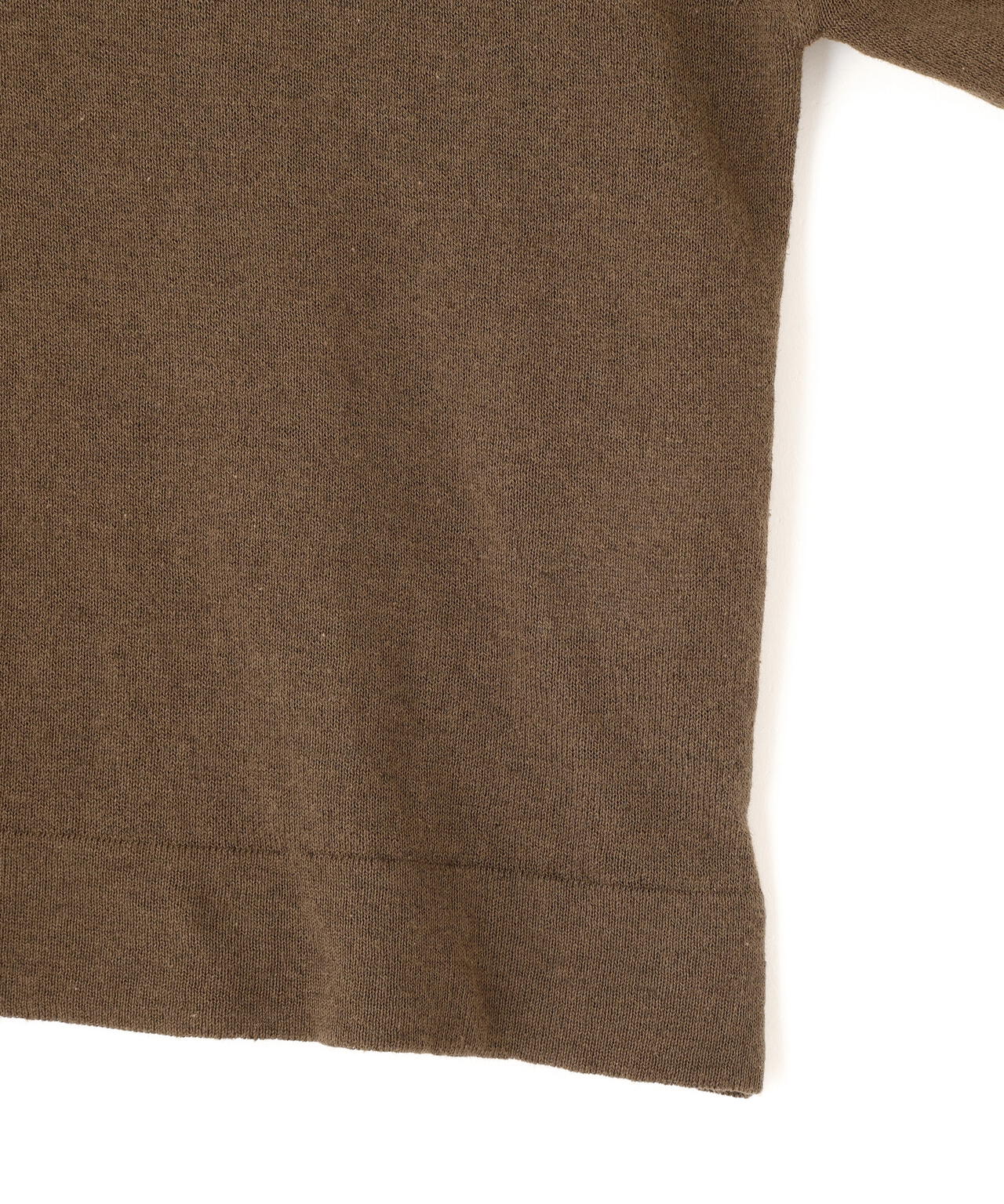 YLEVE / COTTON LINEN KNIT POLO