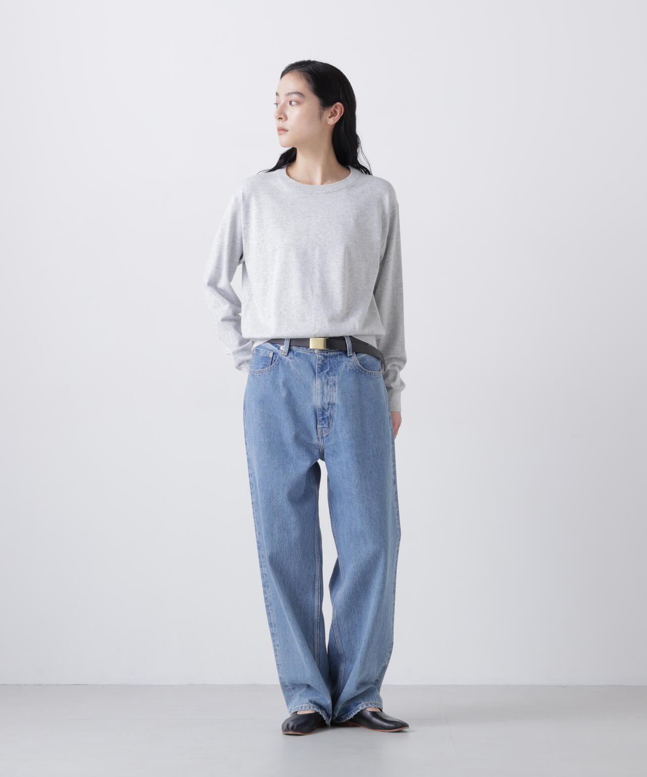 YLEVE / COTTON KNIT PULLOVER