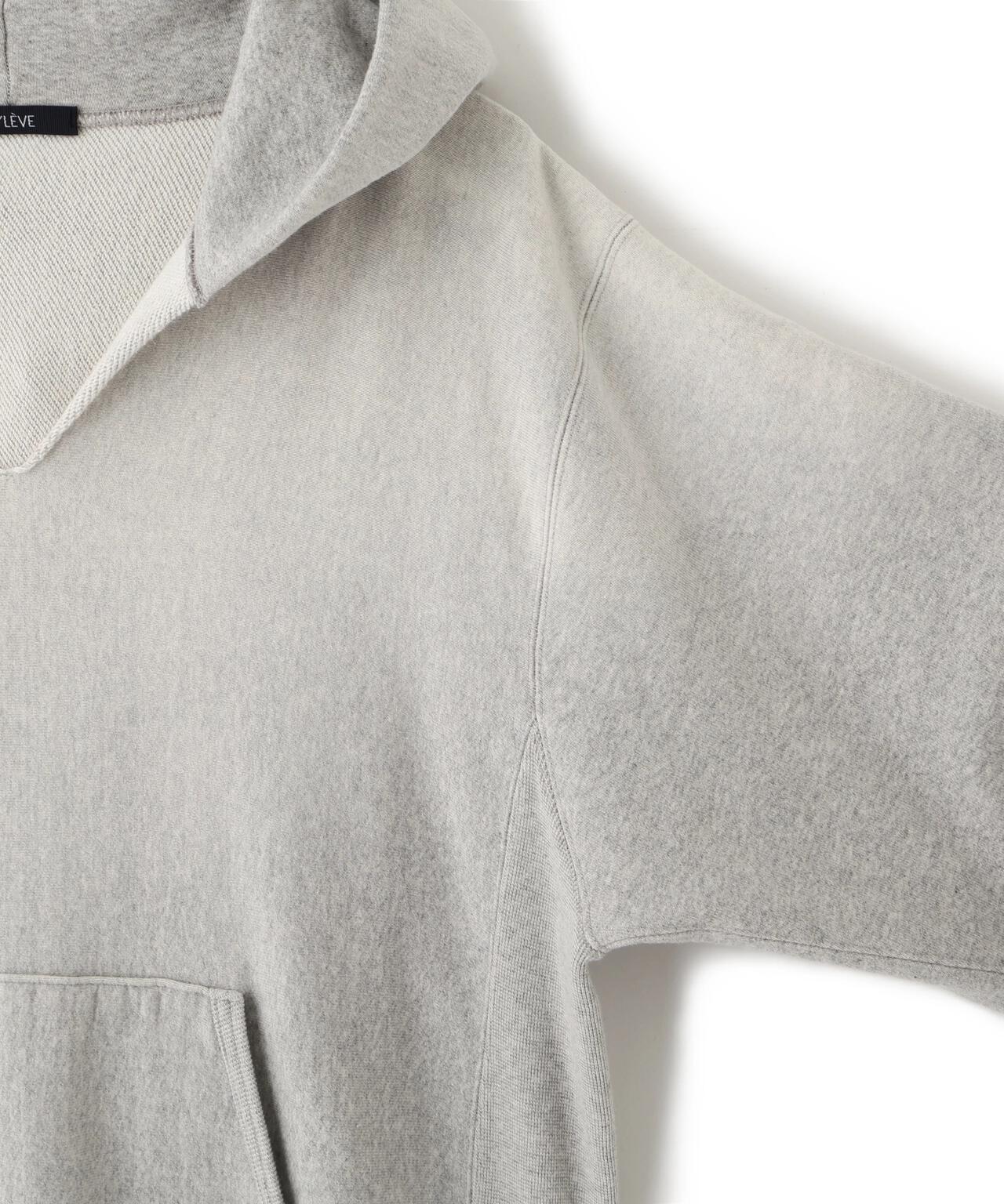 YLÈVE / ORGANIC COTTON SUN FADED SWEAT HOODIE